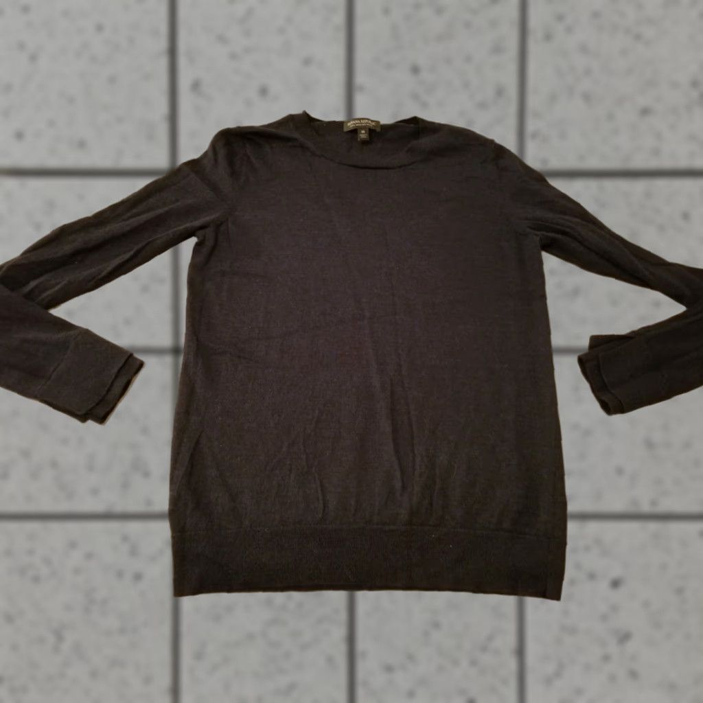 Banana Republic Banana Republic Wool Sweater M Medium Navy Blue Crew Mens Pullover Size M Blue Wool Sweater Banana Republic Men Size US M / EU 48-50 / 2 - 1 Thumbnail