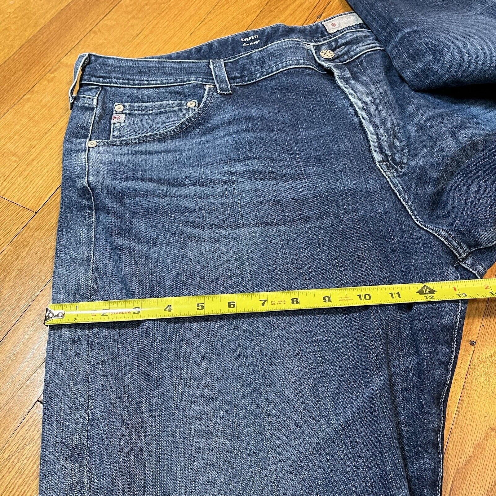 AG Adriano Goldschmied AG Jeans Everett Slim Straight Denim 360 Men’s Size 40 x 27 Size US 40 / EU 56 - 7 Thumbnail