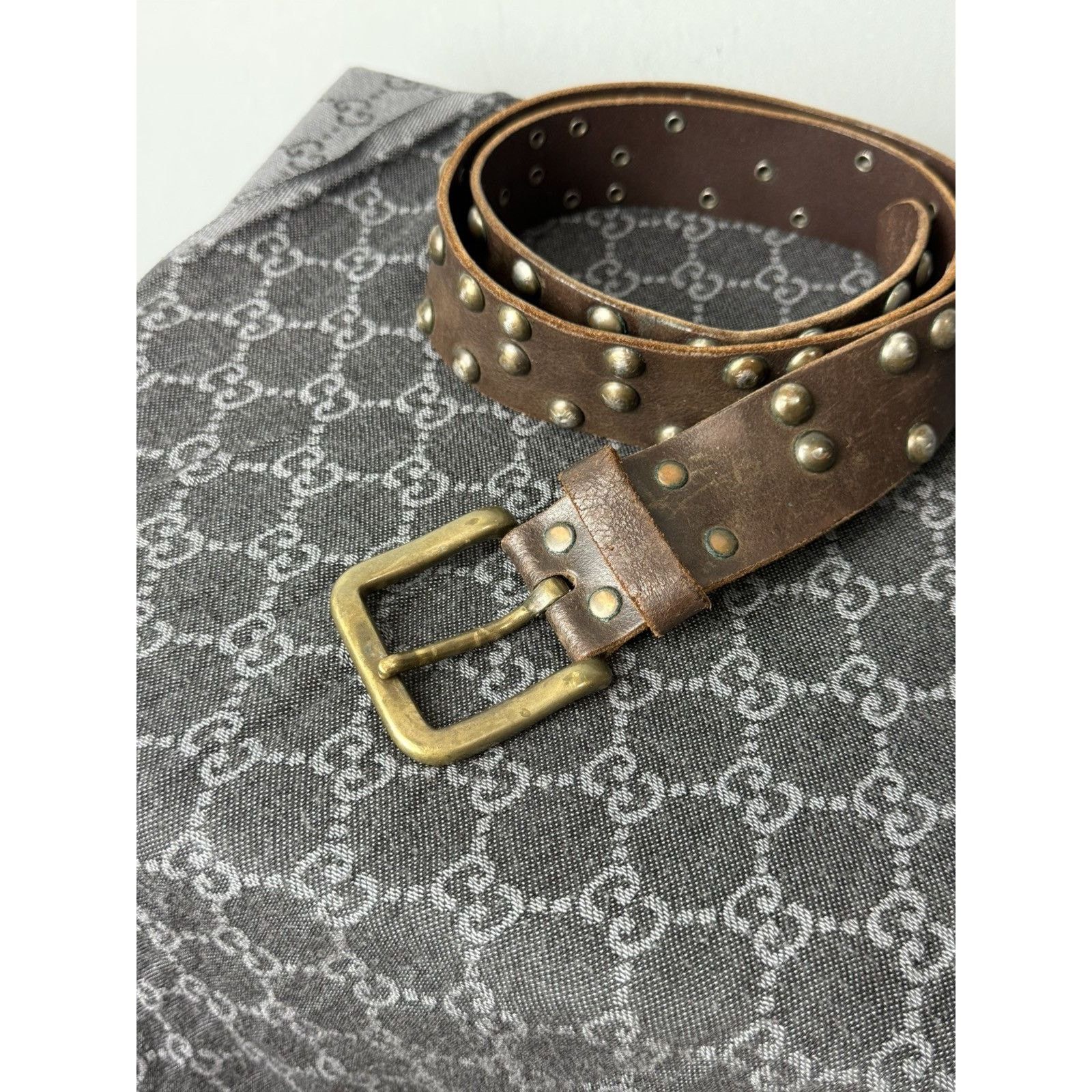 Japanese Brand Vintage Y2K Crazy Metal Belt Drip Diesel japan Hype bb Simon Size ONE SIZE - 2 Thumbnail