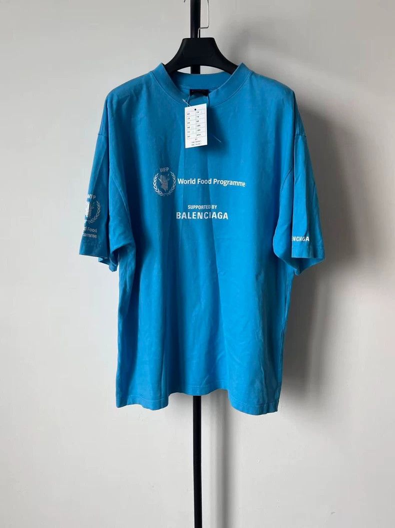 Balenciaga Balenciaga SS23 Logo Print Short Sleeve T-Shirt - dmc Size US S / EU 44-46 / 1 - 1 Thumbnail