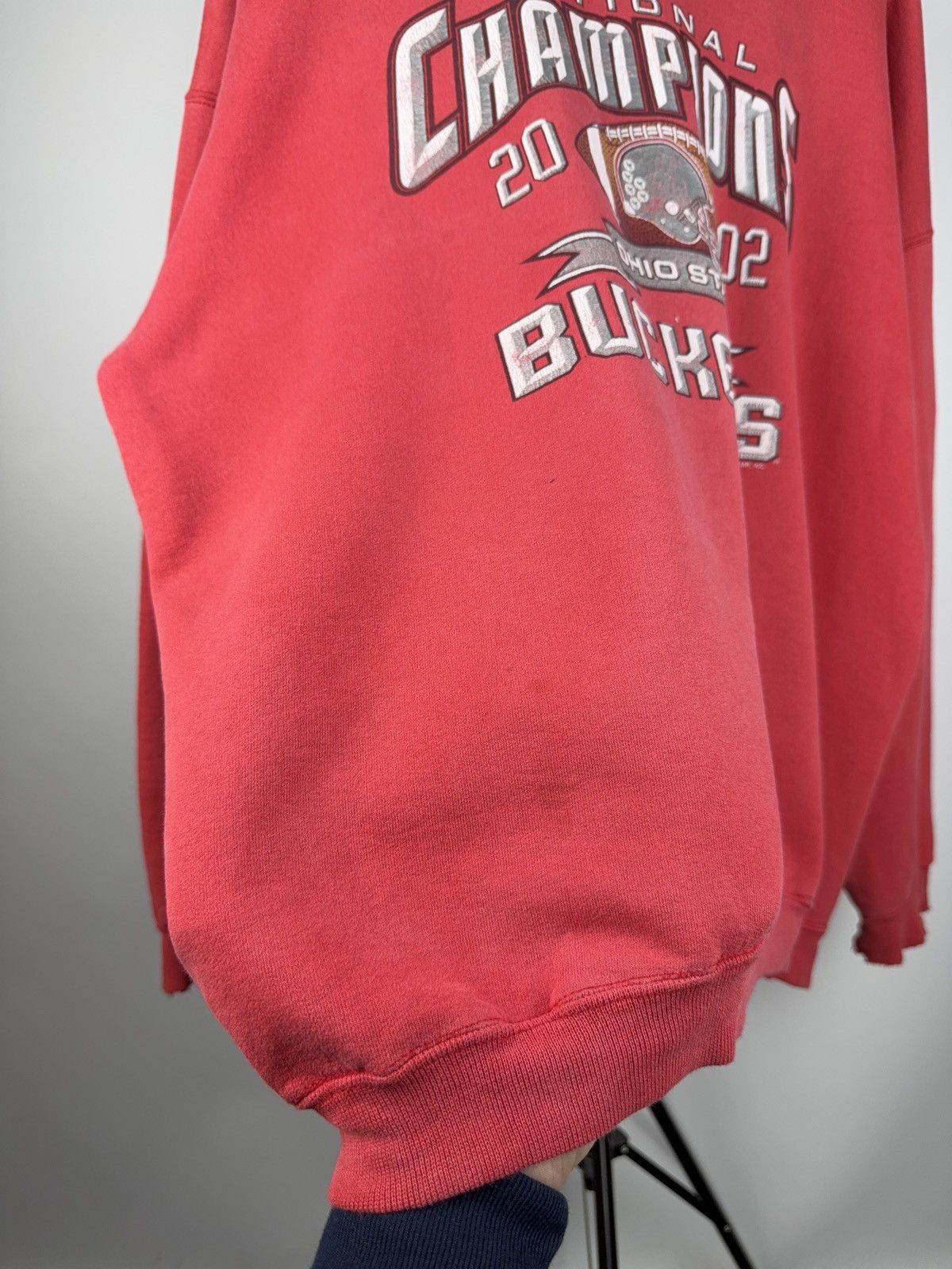 NFL × Vintage Vintage NFL 2002 Champions Ohio State Buckeyes Sweatshirt Size US XL / EU 56 / 4 - 3 Thumbnail