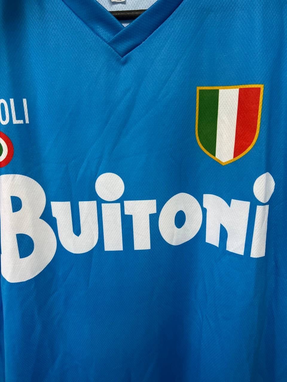 Other Vintage Napoli #10 Maradona Italy Football Shirt Italia M Size US M / EU 48-50 / 2 - 14 Thumbnail