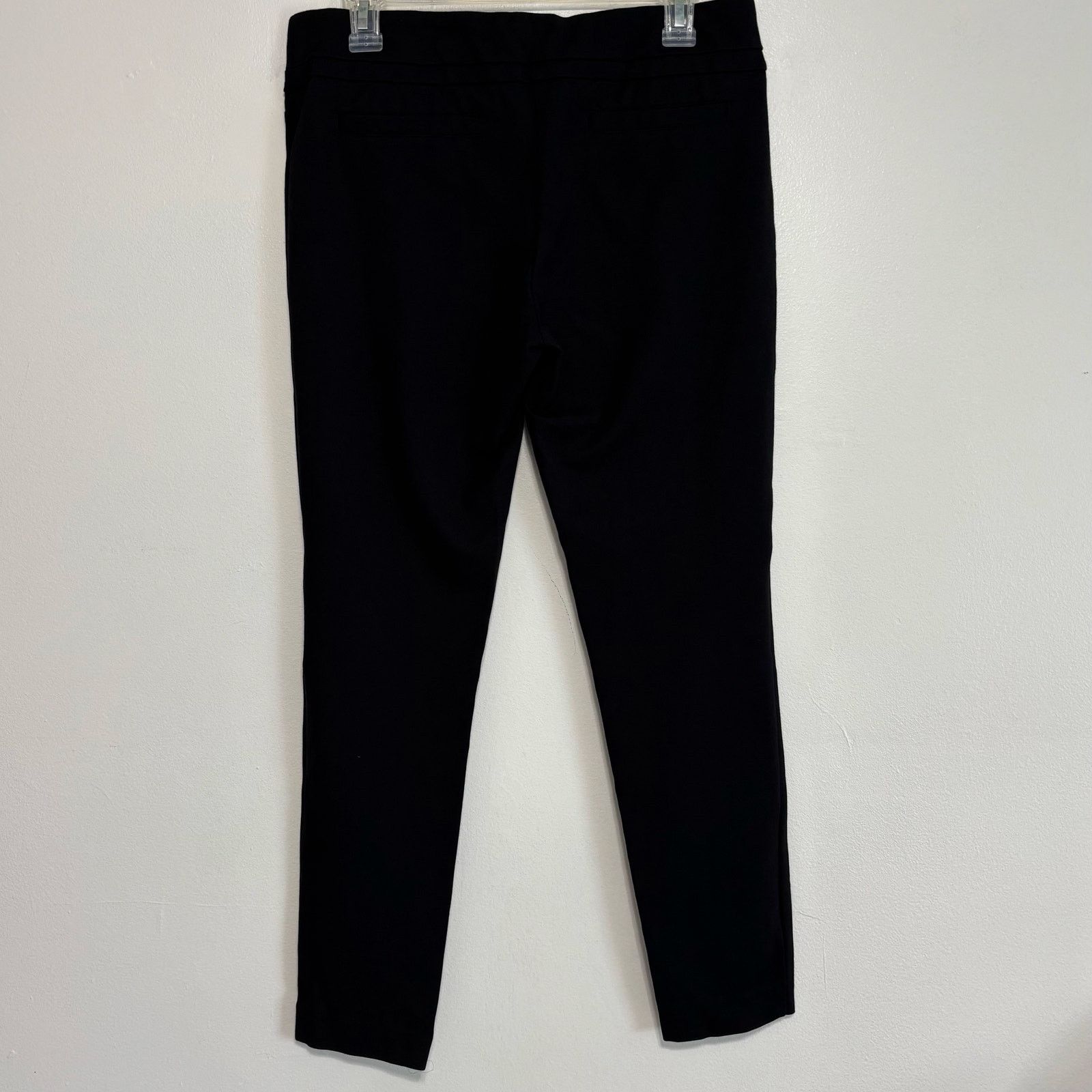 Other Dalia Black Pull-On Ankle Pants Size 8 Size 30" / US 8 / IT 44 - 2 Thumbnail