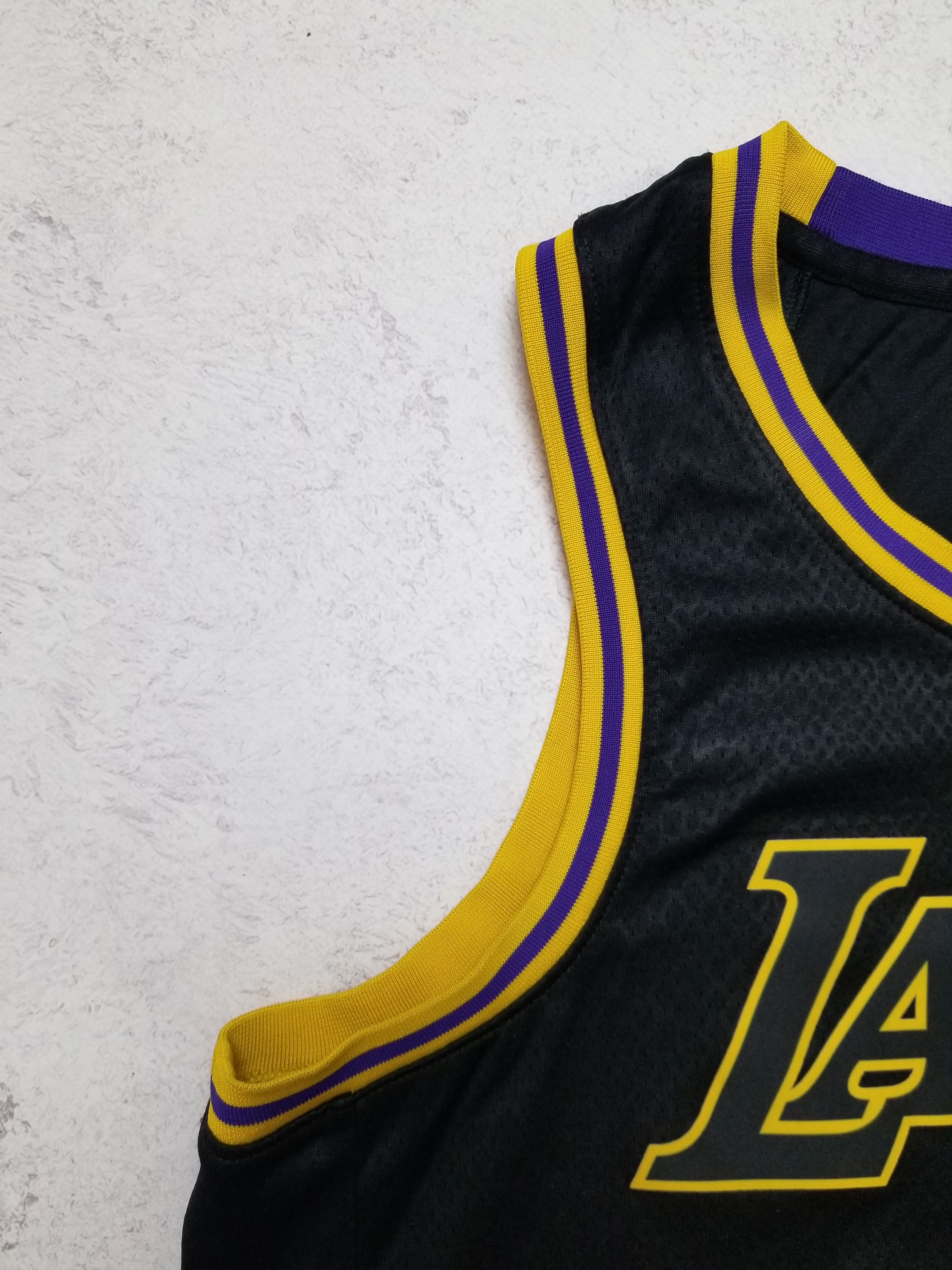 Nike NBA Lebron James #23 Jersey LA Lakers Black Mamba Size US L / EU 52-54 / 3 - 9 Thumbnail