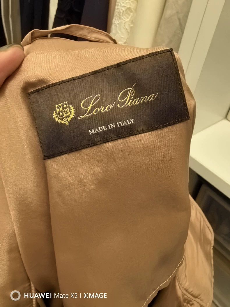 Loro Piana LORO PIANA Camel pink silk Traveller coat Size XS / US 0-2 / IT 36-38 - 5 Thumbnail