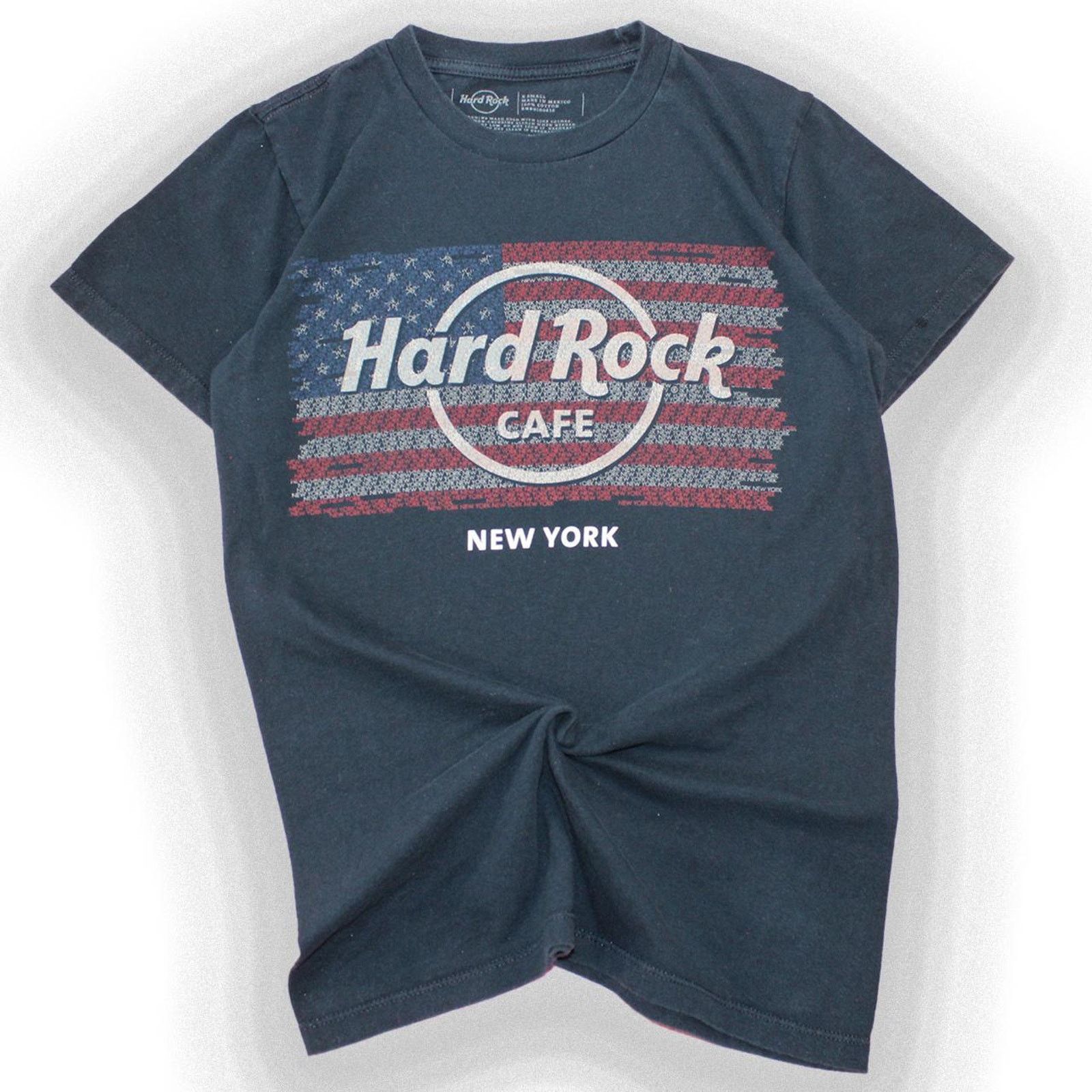 Hard Rock Cafe Y2K 2000's New York Hard Rock Cafe Navy Graphic Tee Size XS / US 0-2 / IT 36-38 - 1 Thumbnail