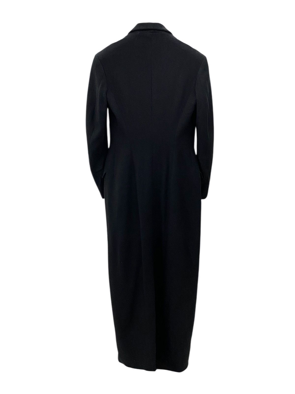Yohji Yamamoto Vtg Yohji Yamamoto AW95 black gabardine long coat Size S / US 4 / IT 40 - 2 Thumbnail