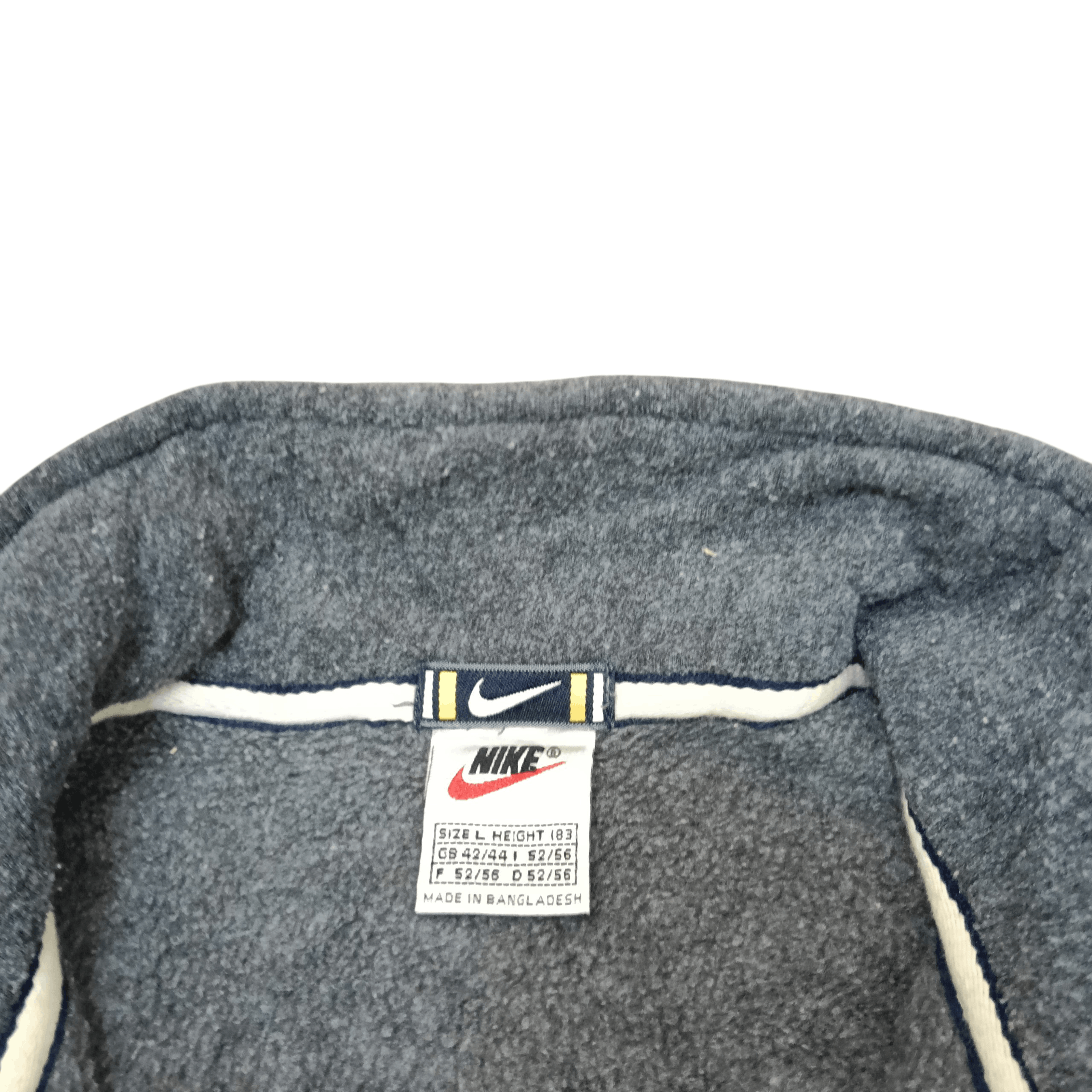 Nike Vintage Nike Center Logo Half Zip Fleece Sweatshirt Size US L / EU 52-54 / 3 - 6 Thumbnail