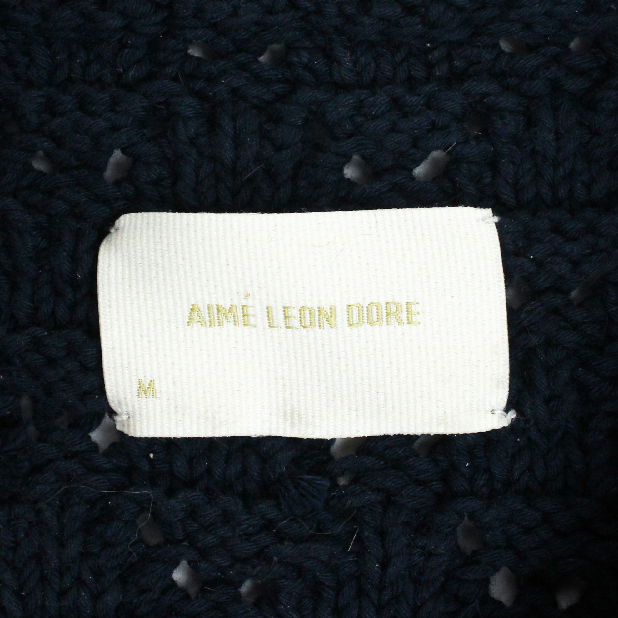 Aime Leon Dore Eyelet Knit Crewneck Sweater Size US M / EU 48-50 / 2 - 5 Thumbnail