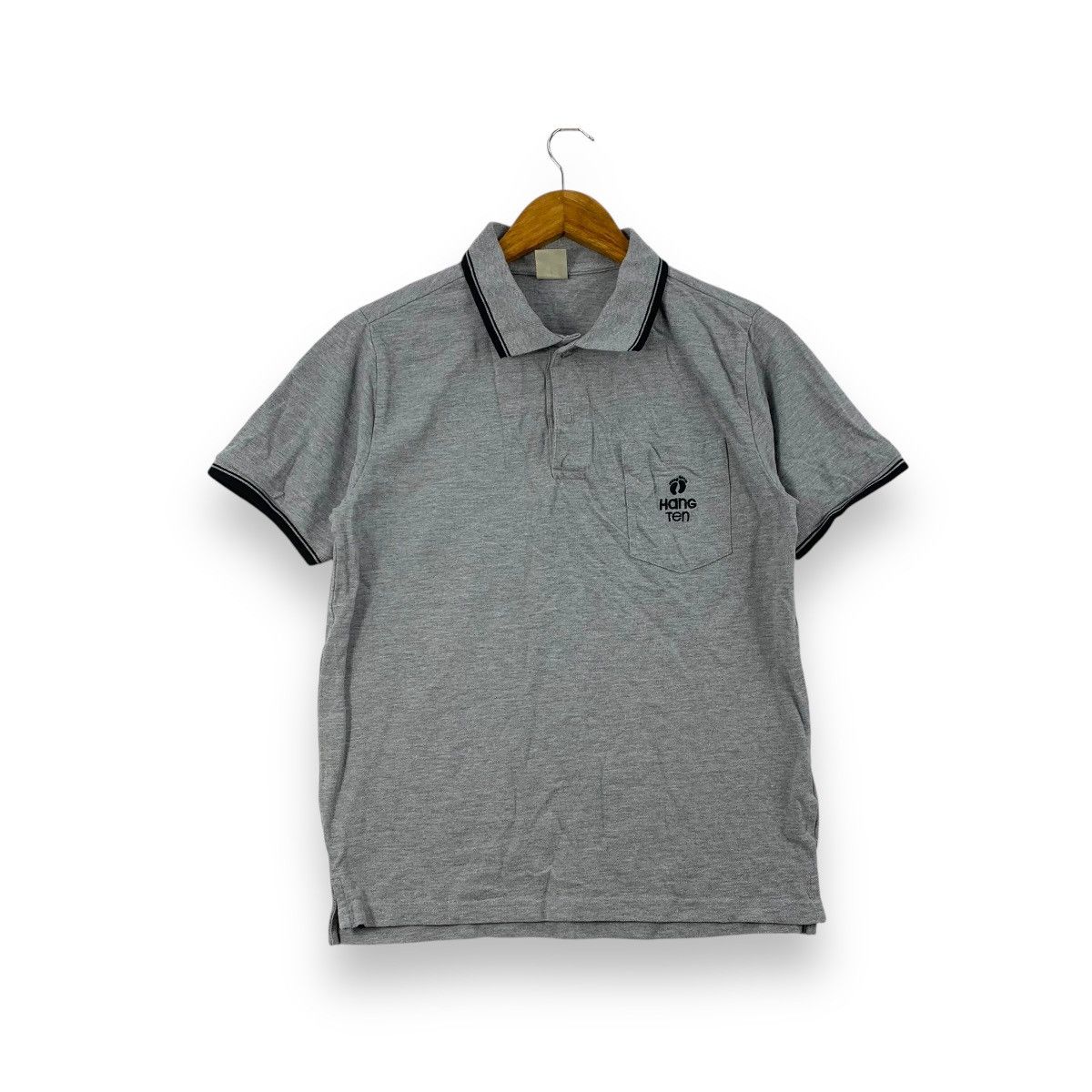 Hang Ten Vintage HANG TEN HAWAII Embroidered Logo Polo Tee Shirt Top Size US M / EU 48-50 / 2 - 1 Thumbnail