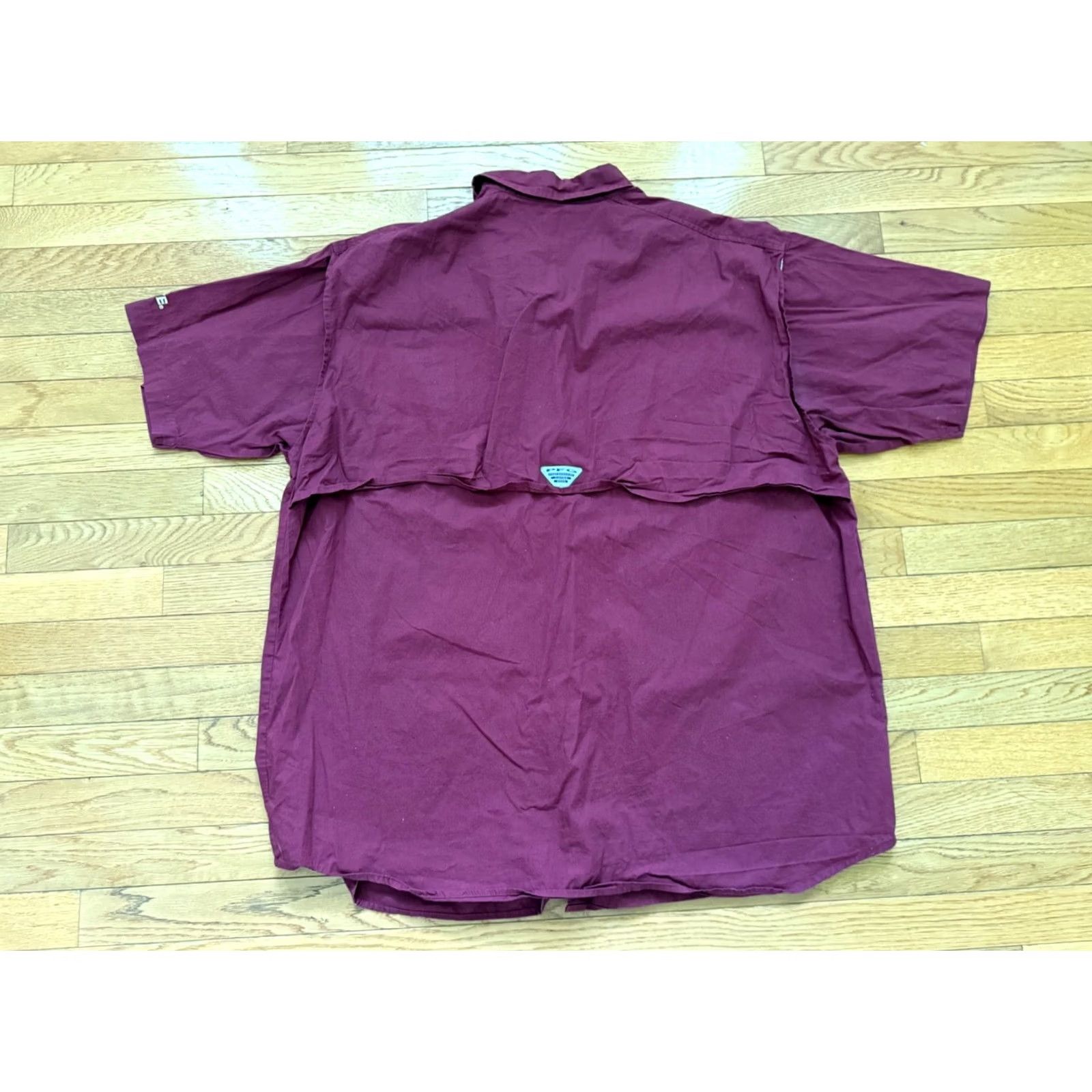Vintage Columbia PFG Button-Up Shirt Mens XL Red Vest? Actually PFG Mens XL Garnet Florida State FSU Pockets Vented Fishing Shirt Size US XL / EU 56 / 4 - 2 Thumbnail