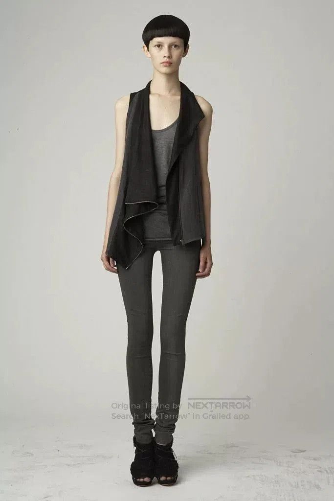 Helmut Lang Helmut Lang Stylish Black Vest. Size M / US 6-8 / IT 42-44 - 8 Thumbnail