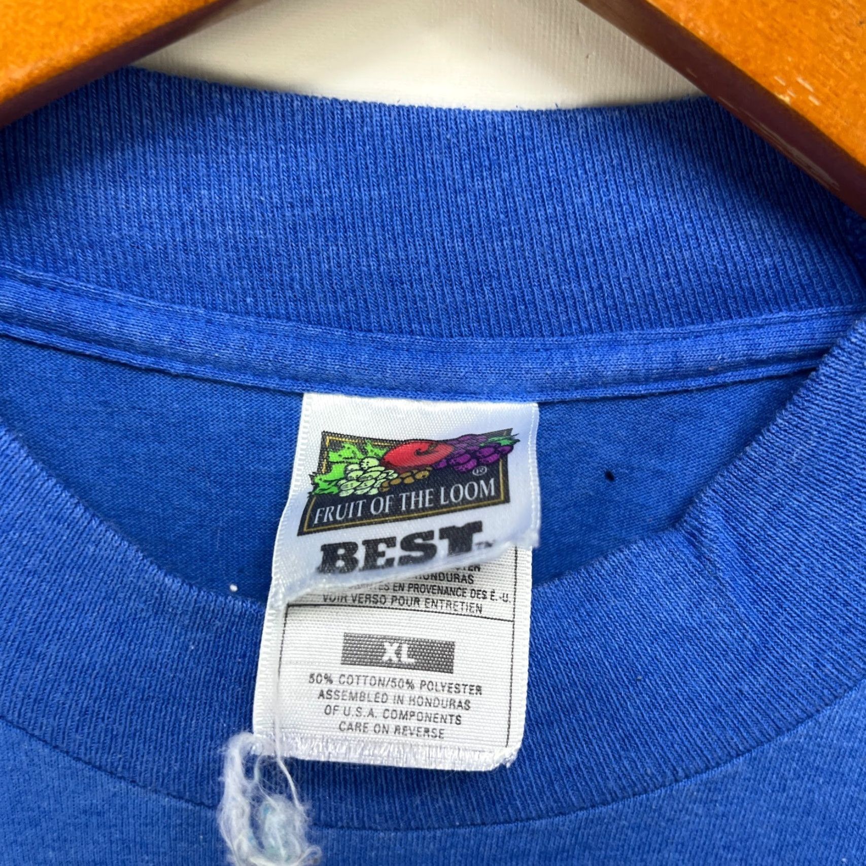 NFL VINTAGE NFL T-Shirt Men XL Blue 90s Horse Art Animal Nature Sports Shirt Size US XL / EU 56 / 4 - 4 Thumbnail