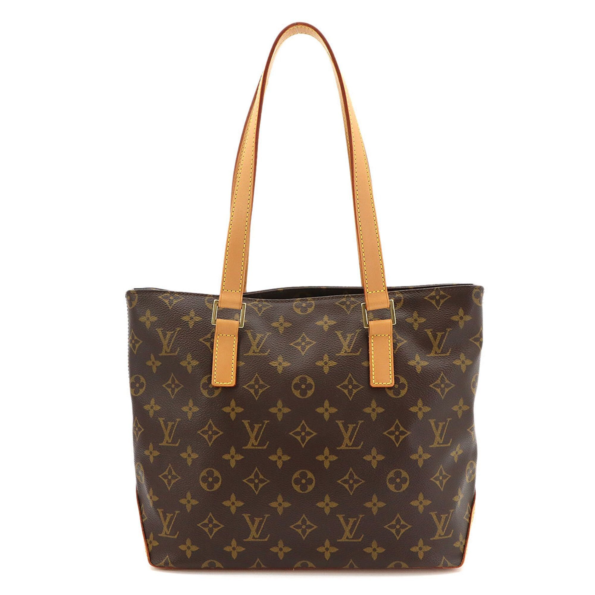 Louis Vuitton Louis Vuitton Monogram Cabas Piano Tote Handbag, Brown, M51148, Gold Hardware Size ONE SIZE - 1 Thumbnail
