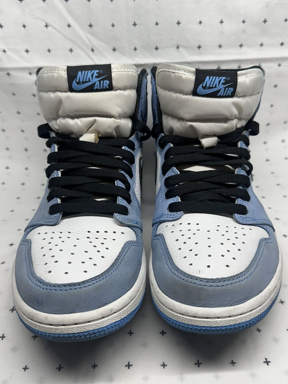 Nike University Blue Air Jordan 1 Retro High *used Size US 9 / EU 42 - 6 Thumbnail