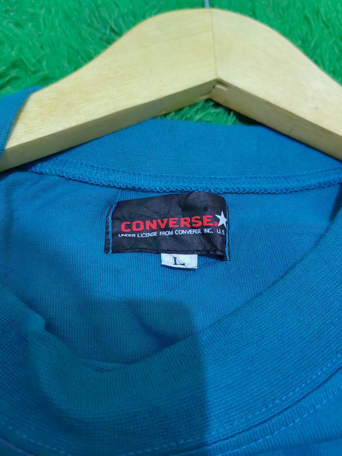 Converse rare! Vtg Converse Psycho training long sleeve Size US L / EU 52-54 / 3 - 4 Thumbnail