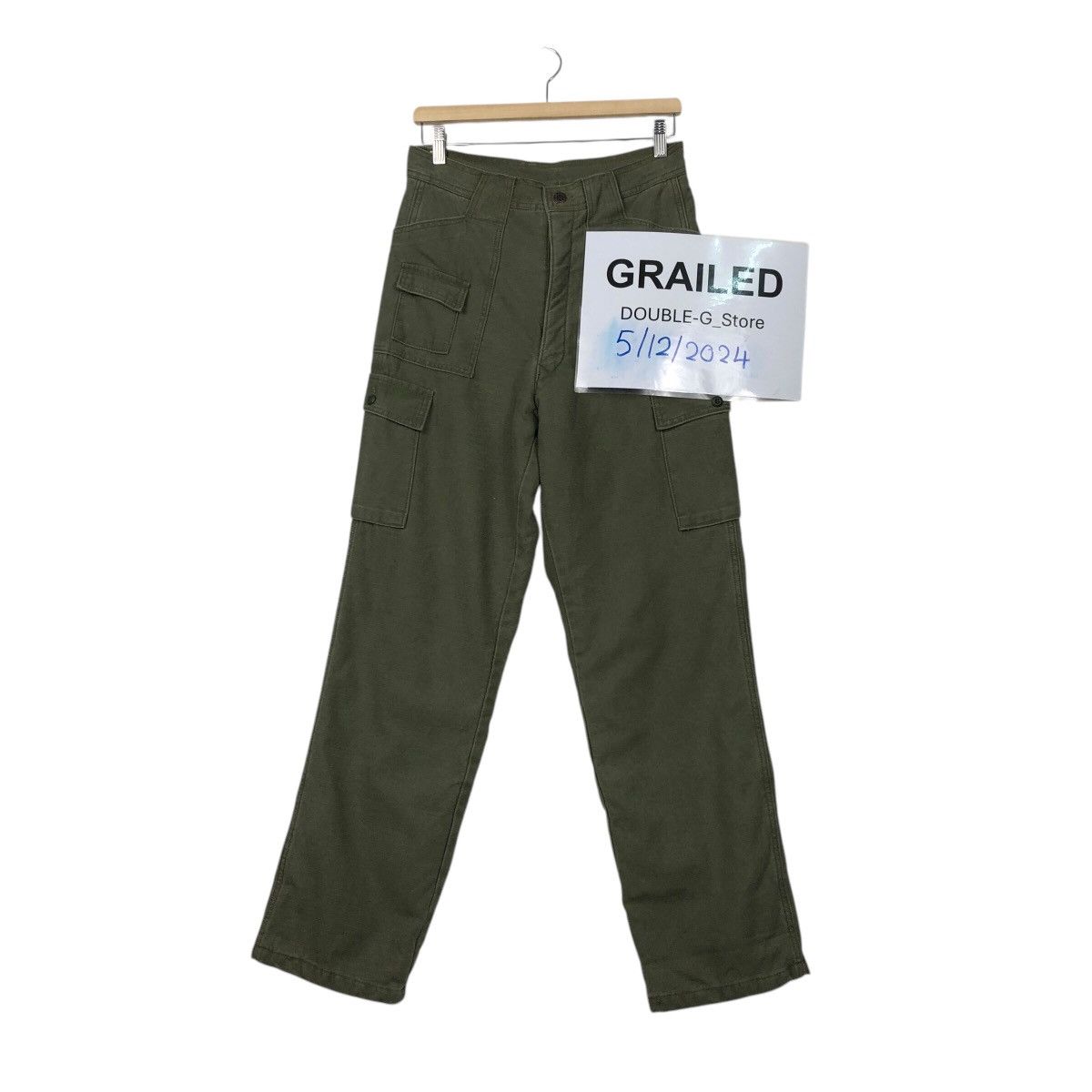 Japanese Brand 📌Vintage Chore Biker Pants Military Sunrocky Size US 30 / EU 46 - 1 Thumbnail