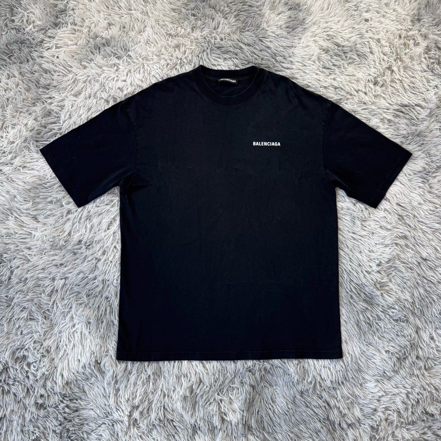 Balenciaga Balenciaga Back Logo Short Sleeve Tee - dmc Size US XS / EU 42 / 0 - 1 Thumbnail