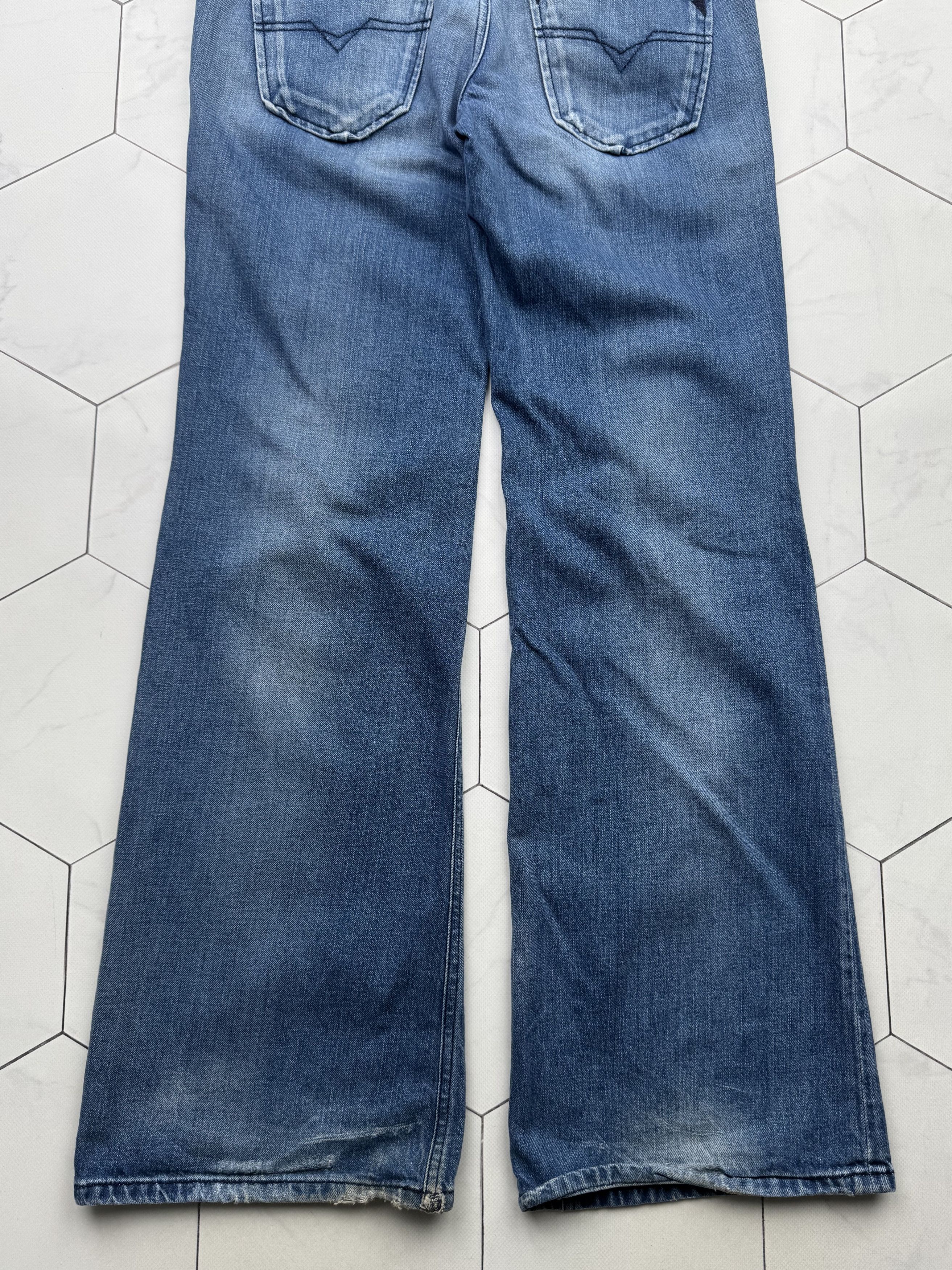 Diesel Diesel Vintage Flare Jeans (B151) Size 27" / US 4 / IT 40 - 11 Thumbnail