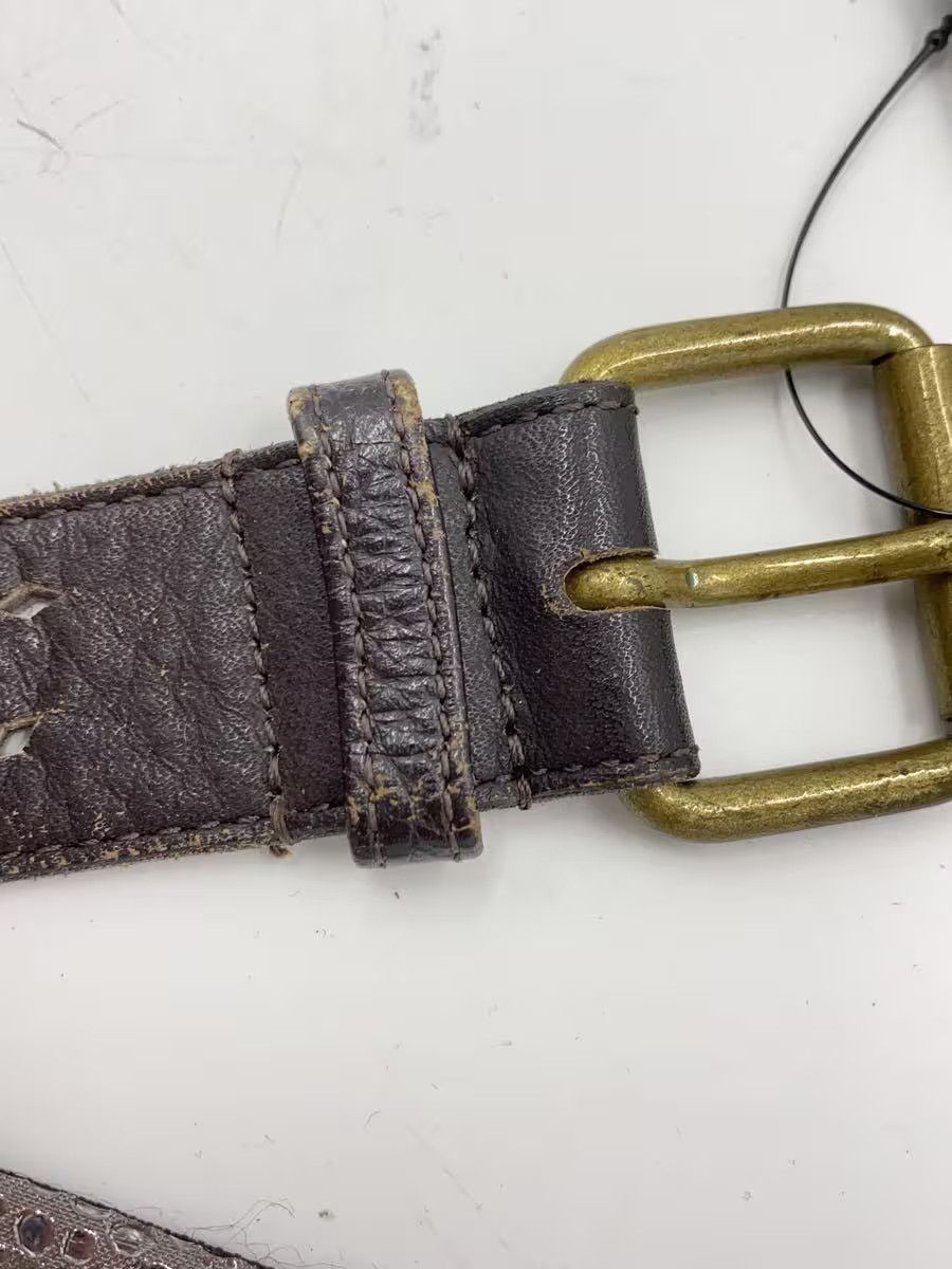 Comme des Garcons Perforated Leather Belt Size ONE SIZE - 3 Thumbnail