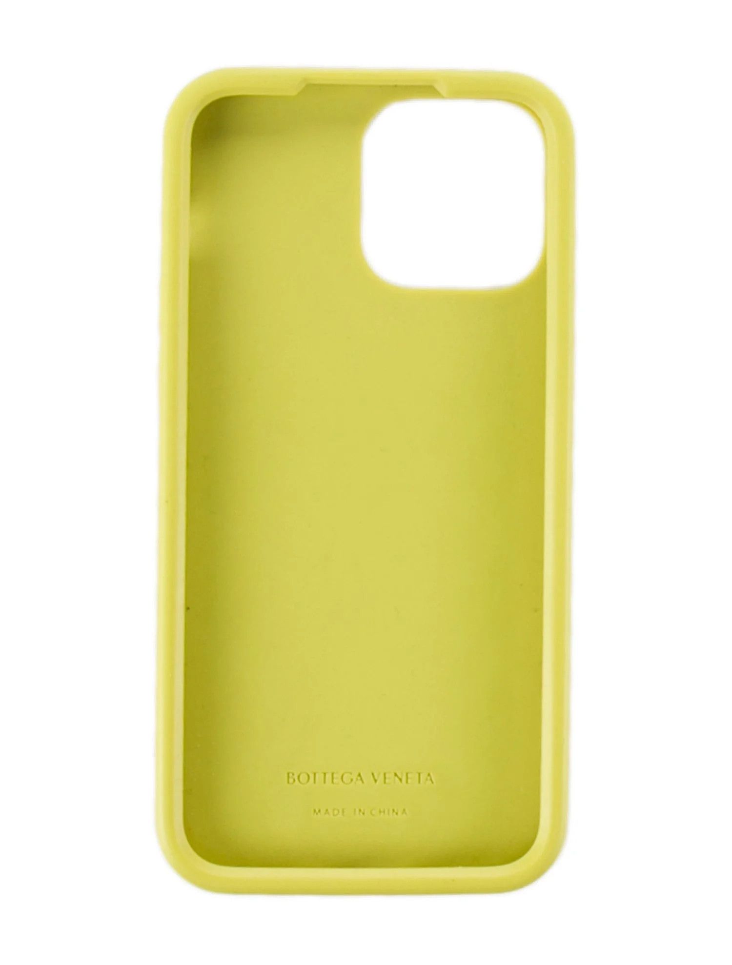 Bottega Veneta o1w1db11024 Size: OS / Iphone 15 Pro Case in Yellow Size ONE SIZE - 2 Thumbnail