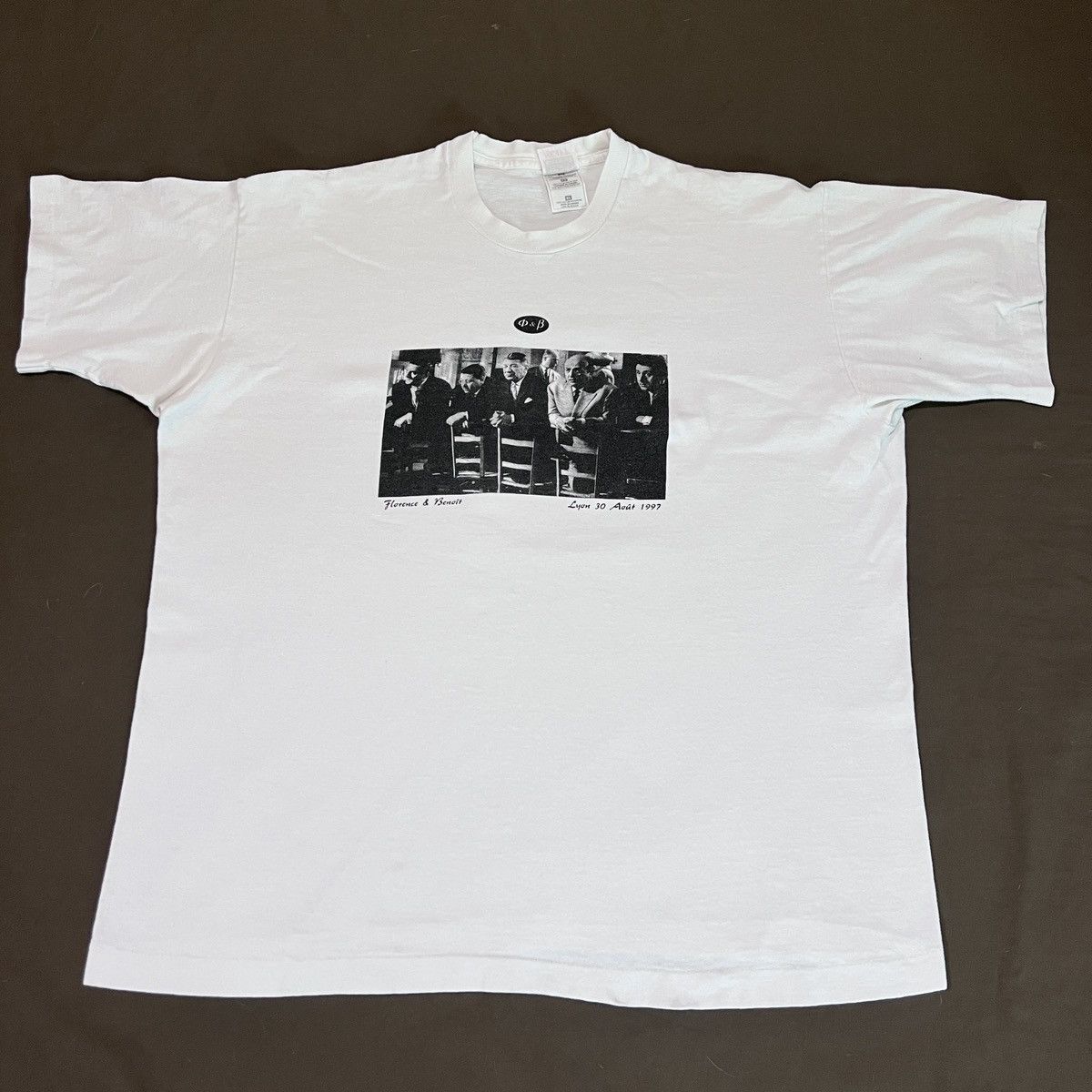Vintage Vintage Les Tontons flingueurs Crime Comedy Film Movie Tee Size US XL / EU 56 / 4 - 4 Thumbnail