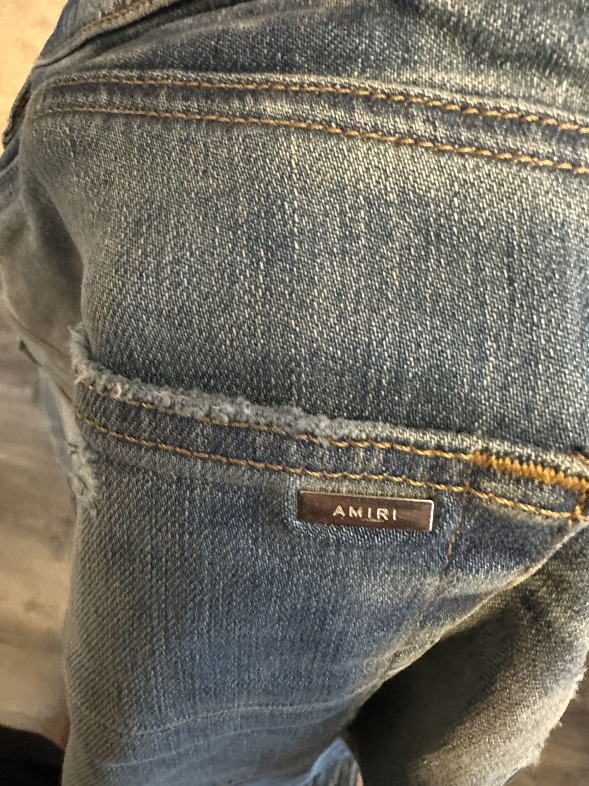 Amiri Amiri indigo Stack jeans Size US 30 / EU 46 - 10 Thumbnail
