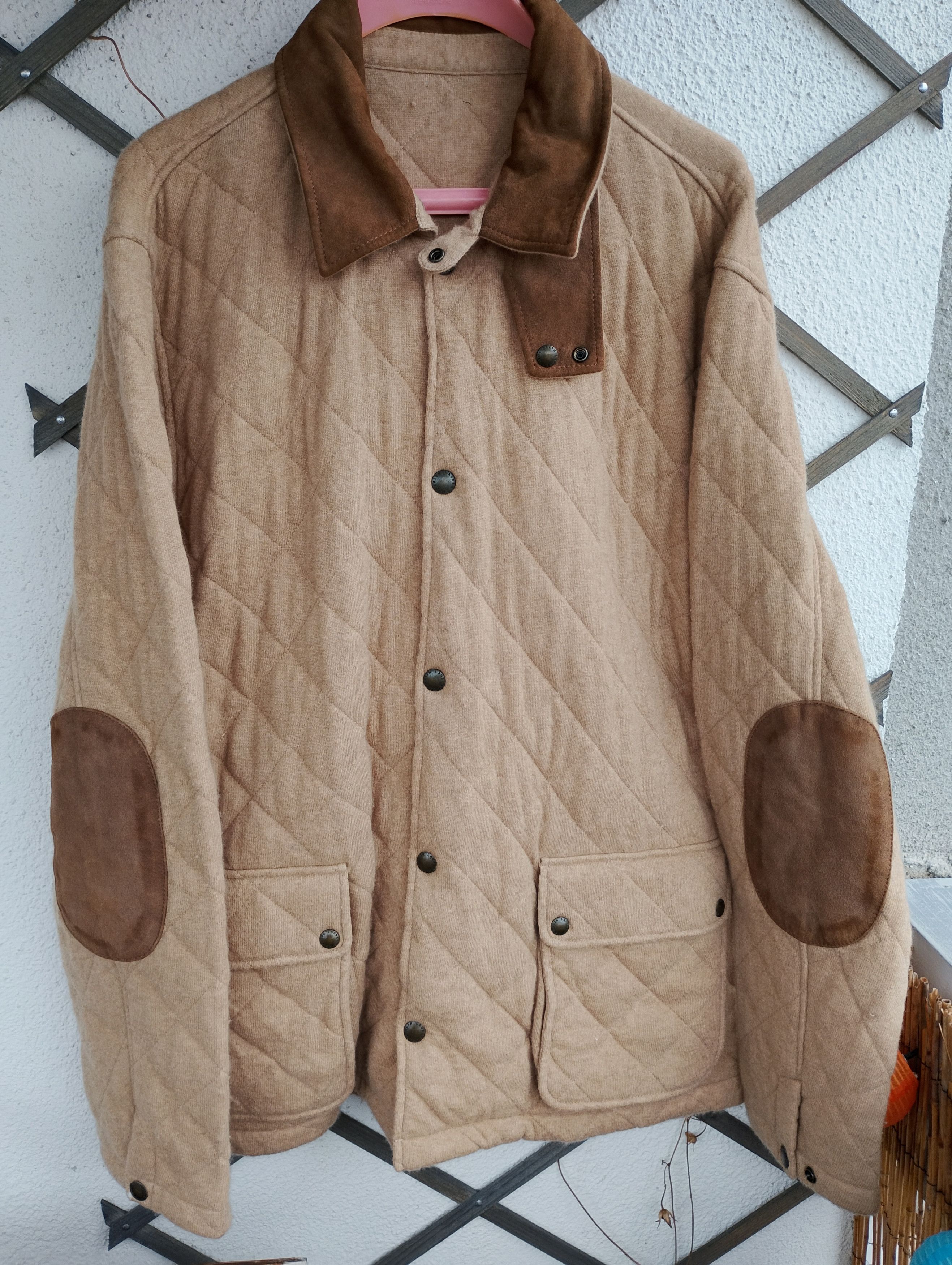 Polo Ralph Lauren Polo Ralph Lauren Cashmere Quilted Chore Coat Hunting Jacket Size US L / EU 52-54 / 3 - 1 Thumbnail