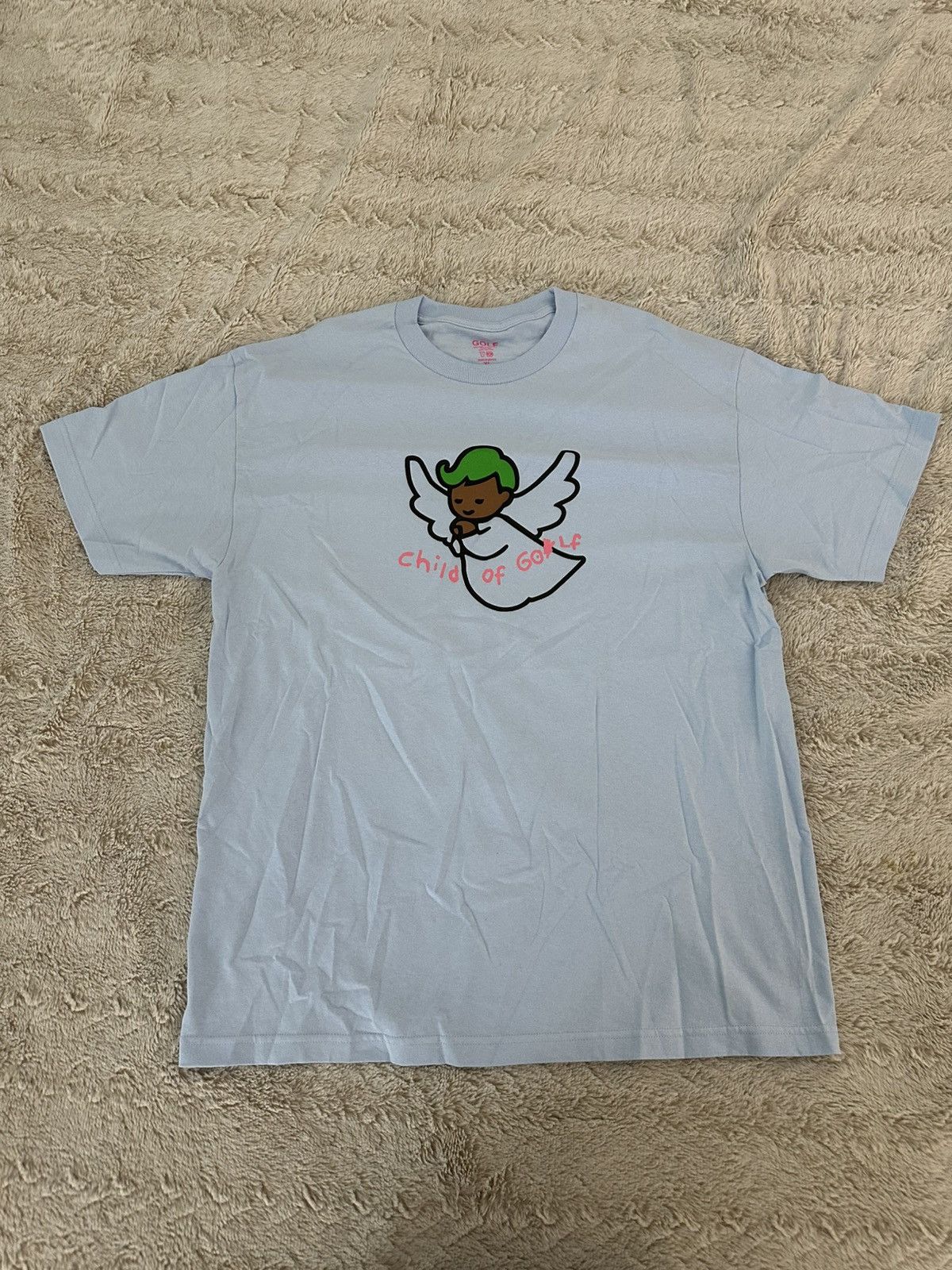 Golf Wang Powder Blue Child Of Golf Tee Size US XL / EU 56 / 4 - 2 Thumbnail