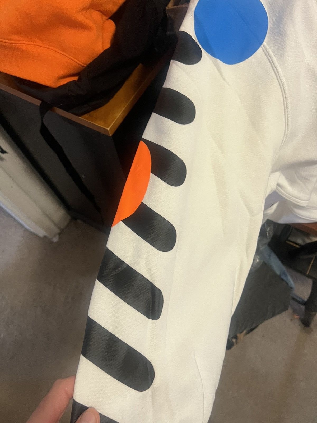 Nike × Off-White Nike Off-White Virgil white hoodie large Size US L / EU 52-54 / 3 - 12 Thumbnail