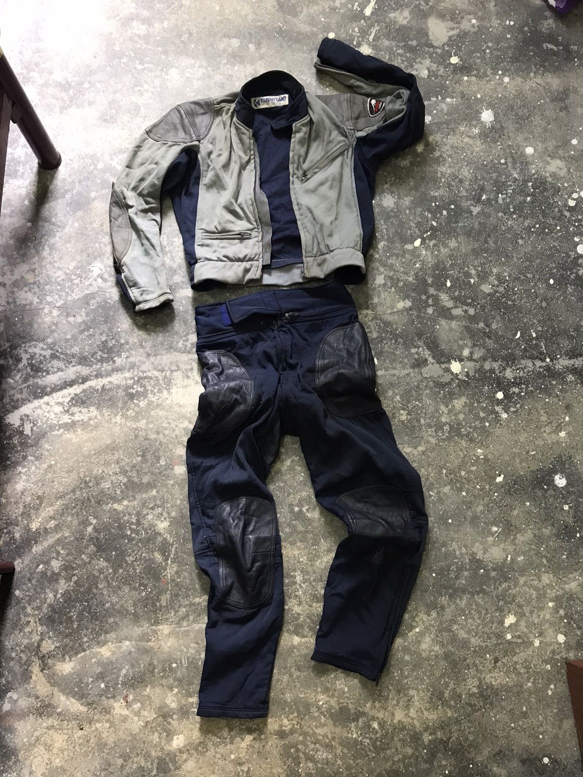 Vintage Kushitani Racing suite coveralls