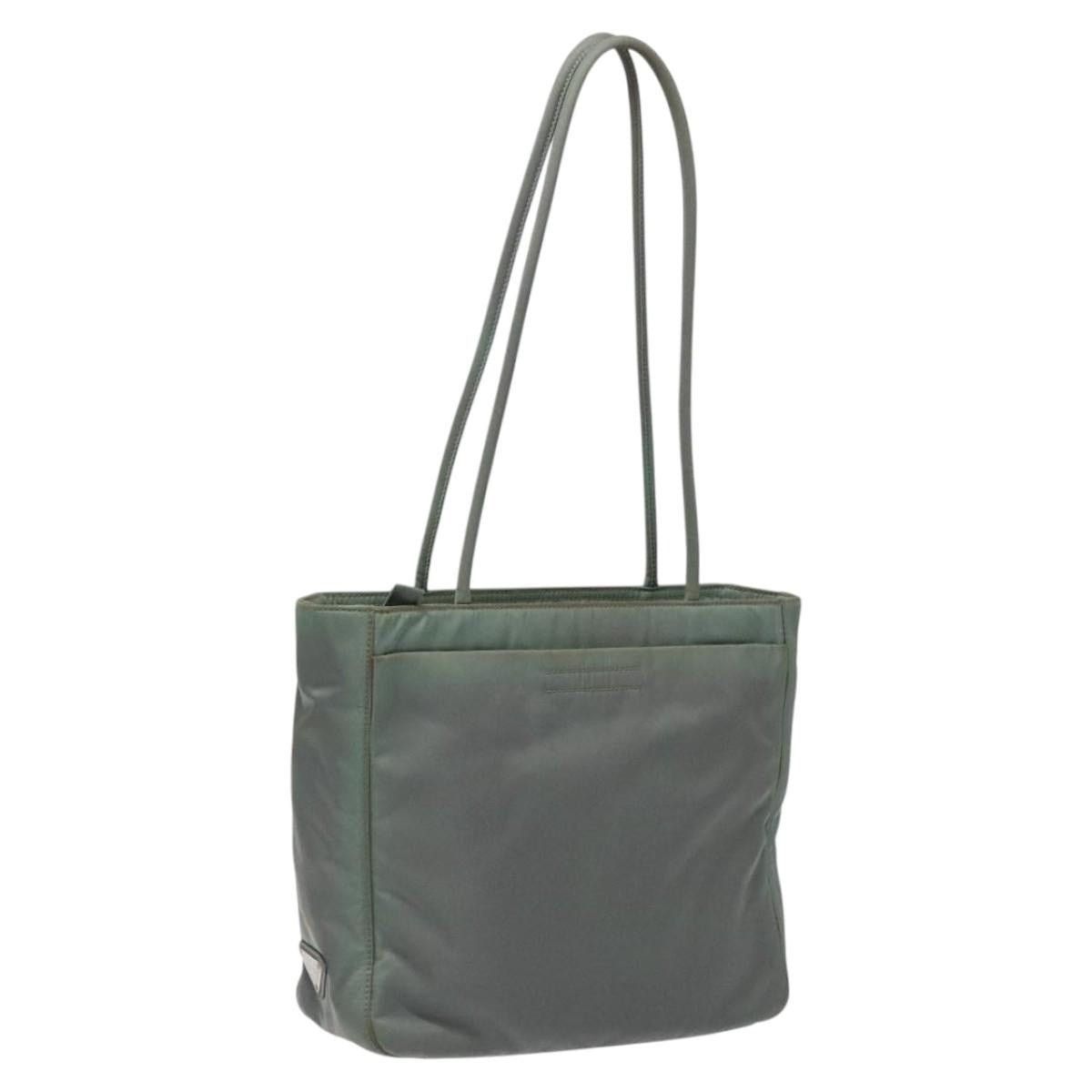 Prada PRADA Tote Bag Nylon Green Size ONE SIZE - 1 Thumbnail