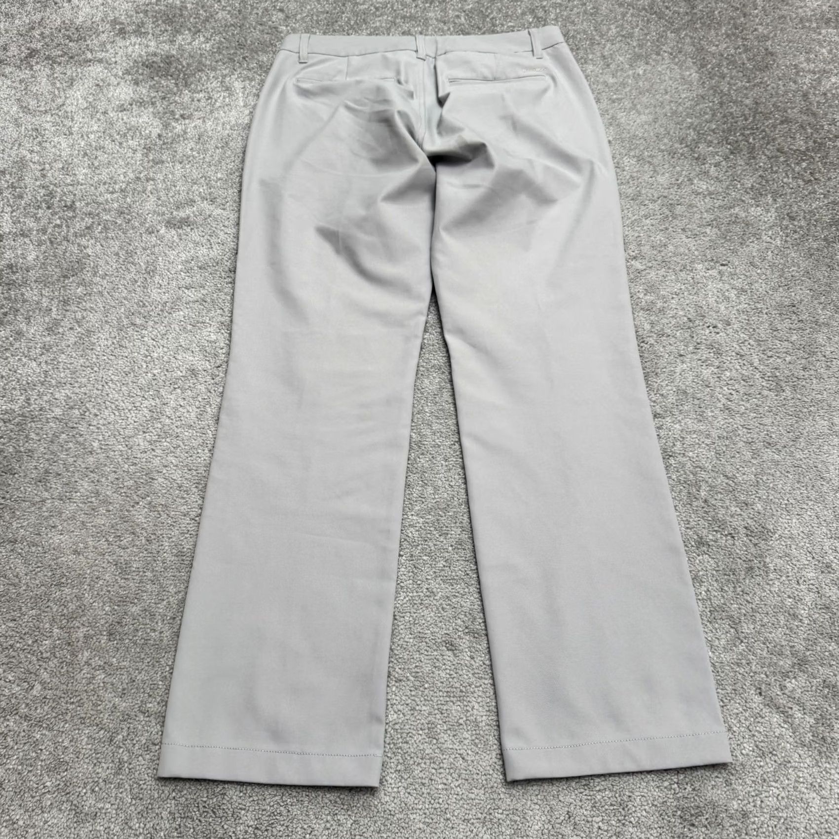 Bonobos Bonobos Mens Gray Slim Fit Straight Leg Golf Chino Pants 31x30 Size US 31 - 2 Thumbnail