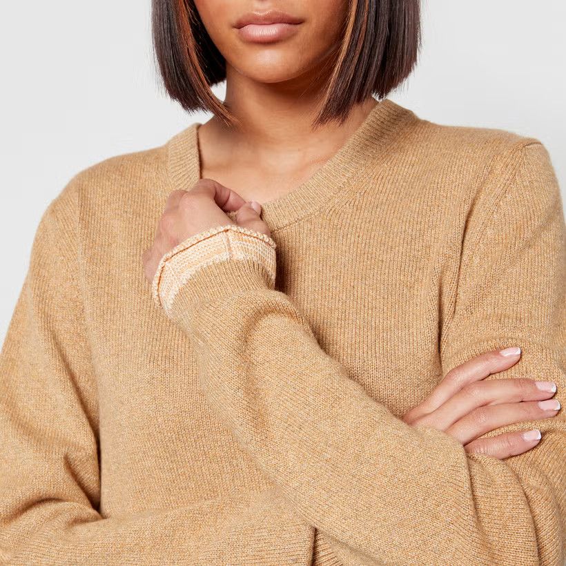 Maison Margiela o1y0625 Sweater in Camel Size S / US 4 / IT 40 - 3 Thumbnail