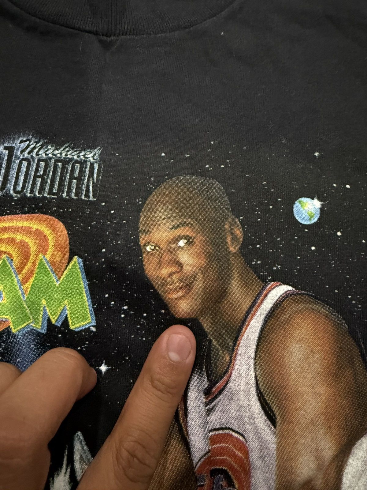 Warner Bros Super rare 90s Warner bros SPACE JAM Vintage tee Size US M / EU 48-50 / 2 - 3 Thumbnail