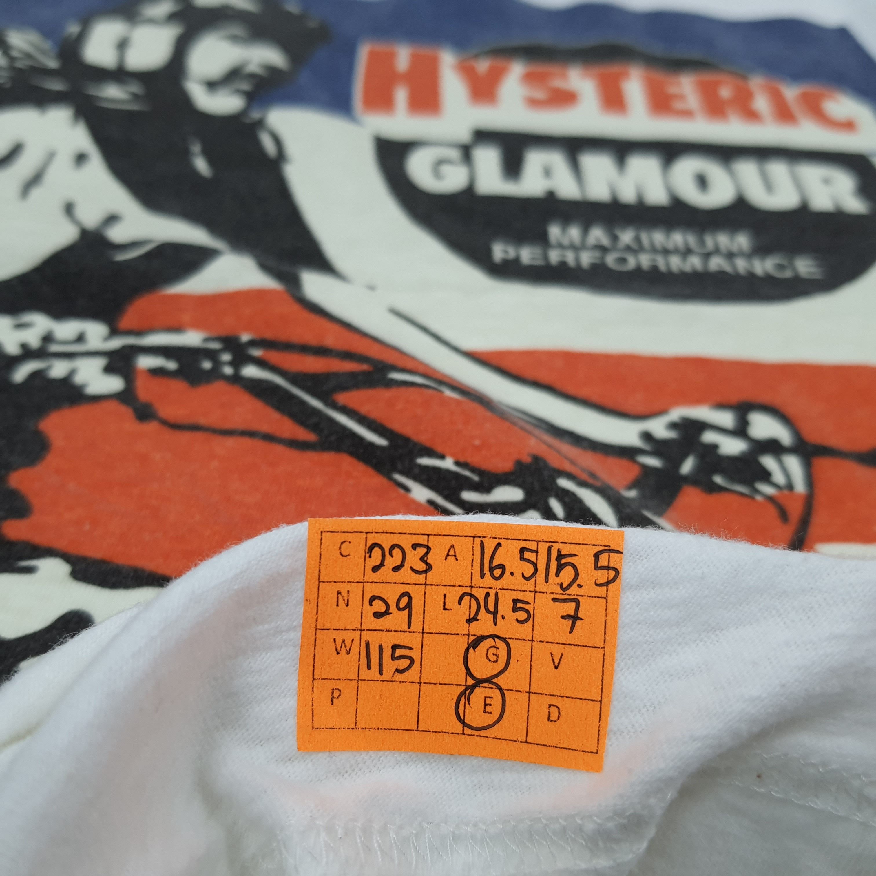 Hysteric Glamour Vintage Hysteric Glamour Single Stitch Tshirt C223N29 Size XS / US 0-2 / IT 36-38 - 9 Thumbnail