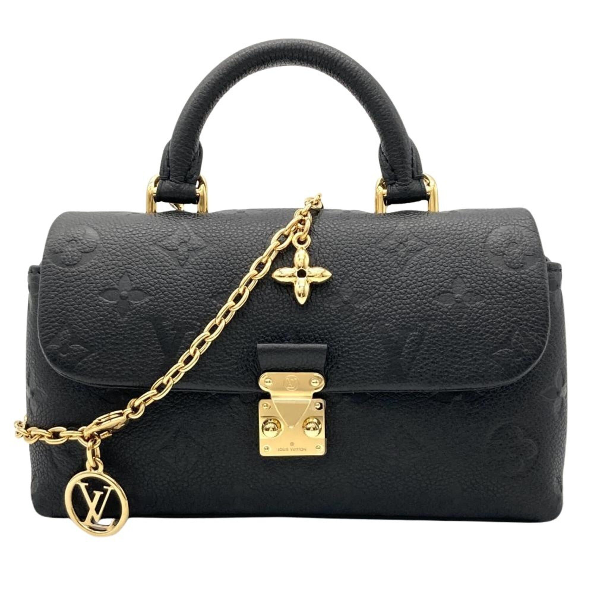 Louis Vuitton Louis Vuitton Nano Madeleine Handbag, Monogram Empreinte, Noir (black), Gold Hardware, RFID, Chain Shoulder Strap Size ONE SIZE - 1 Thumbnail