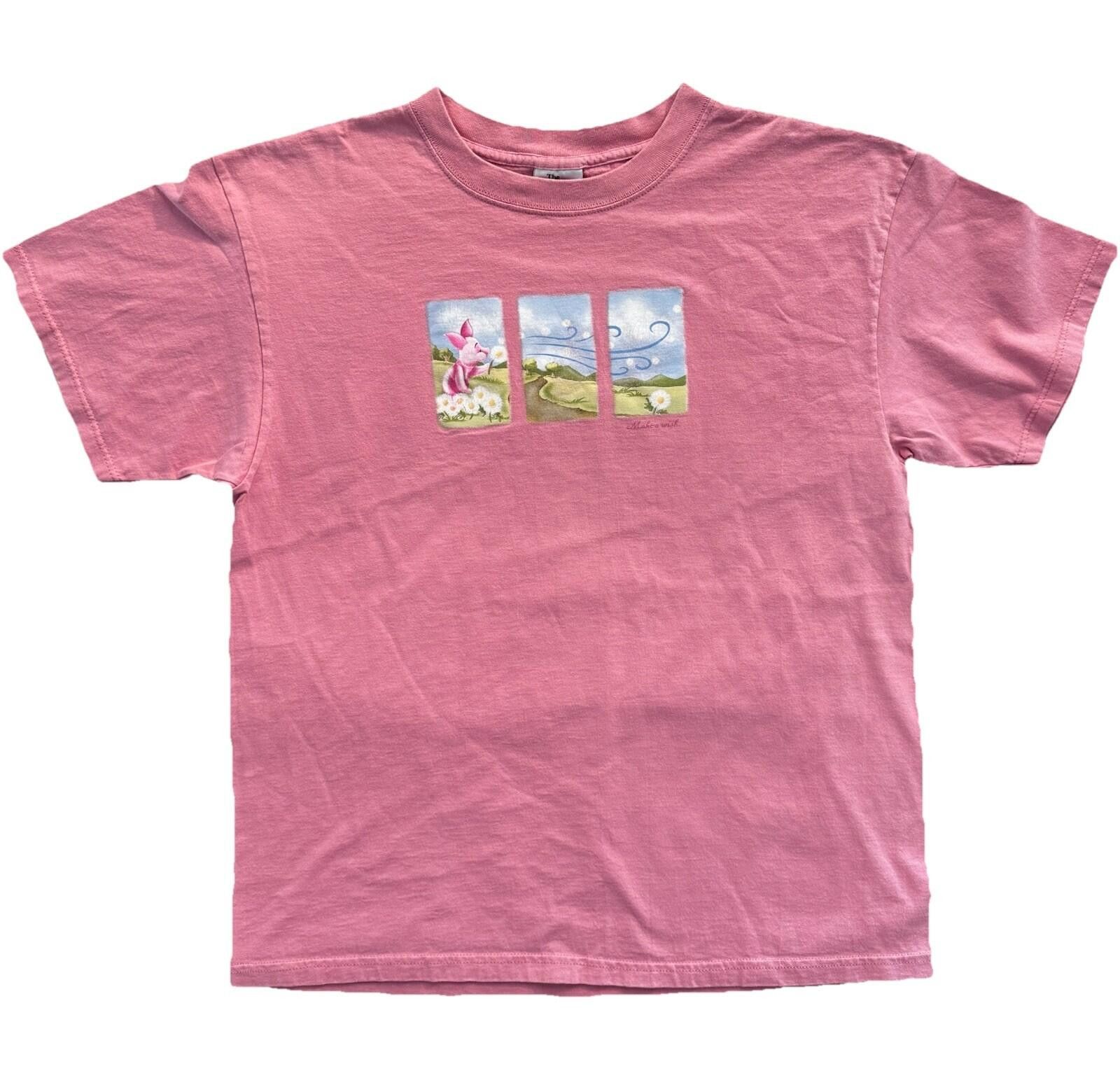 Disney Vintage 90s Disney Store Piglet Winnie the Pooh T-Shirt L Size ONE SIZE - 1 Thumbnail