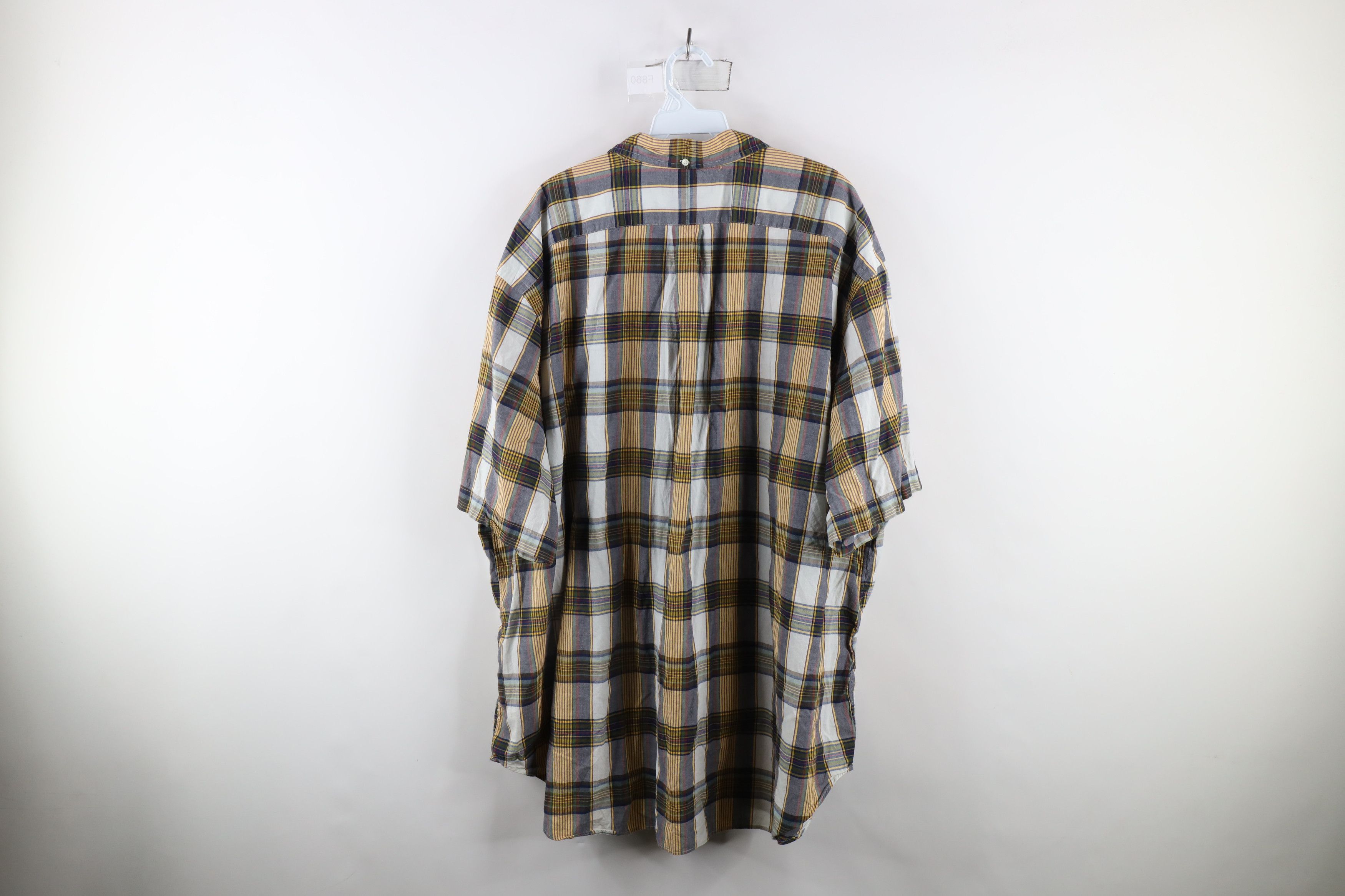Ralph Lauren × Vintage Vintage 90s Ralph Lauren Fit Short Sleeve Button Down Shirt Size US XXL / EU 58 / 5 - 8 Thumbnail