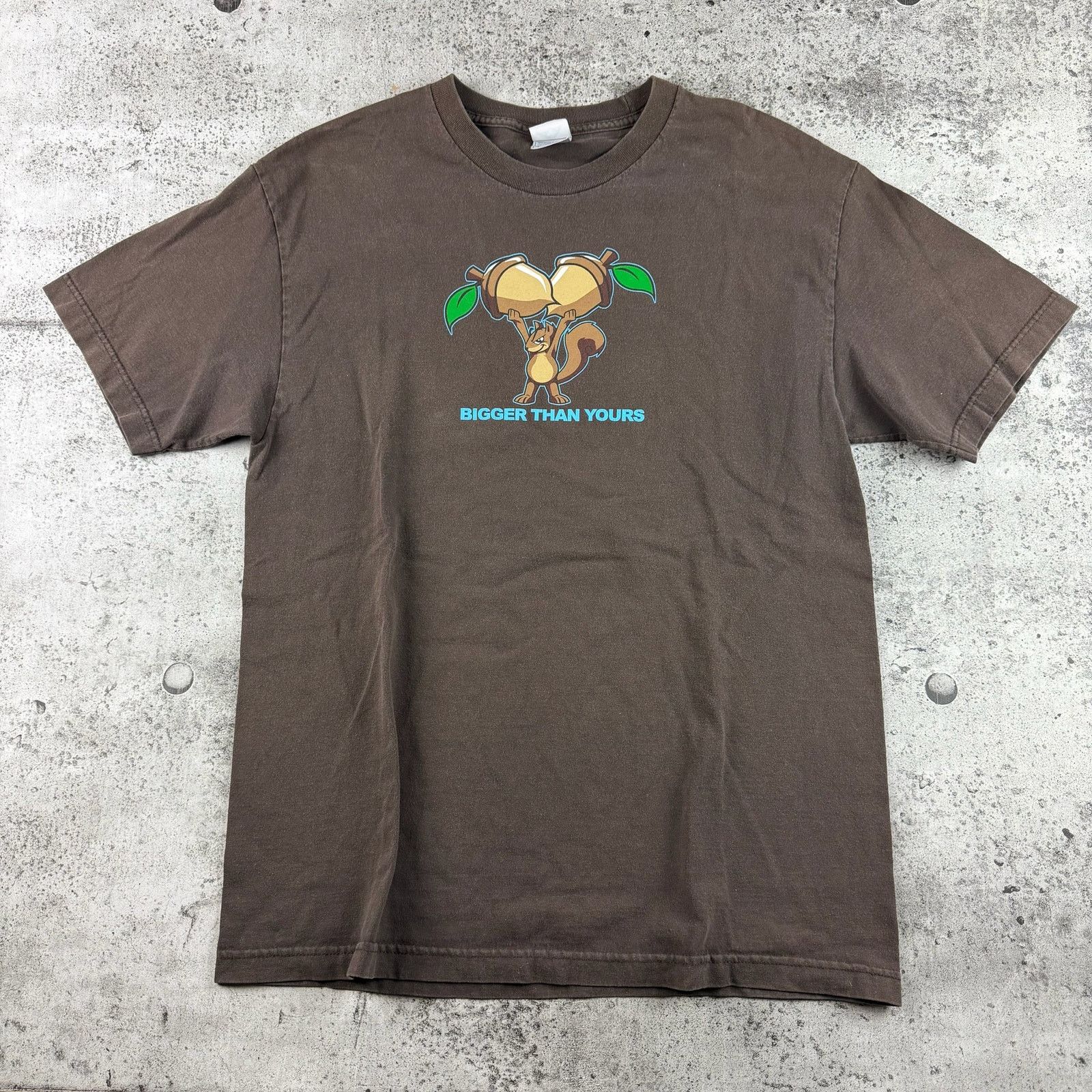 Alstyle Y2K Comedy Shirt squirrel Bigger Than Yours Size Large Size US L / EU 52-54 / 3 - 1 Thumbnail