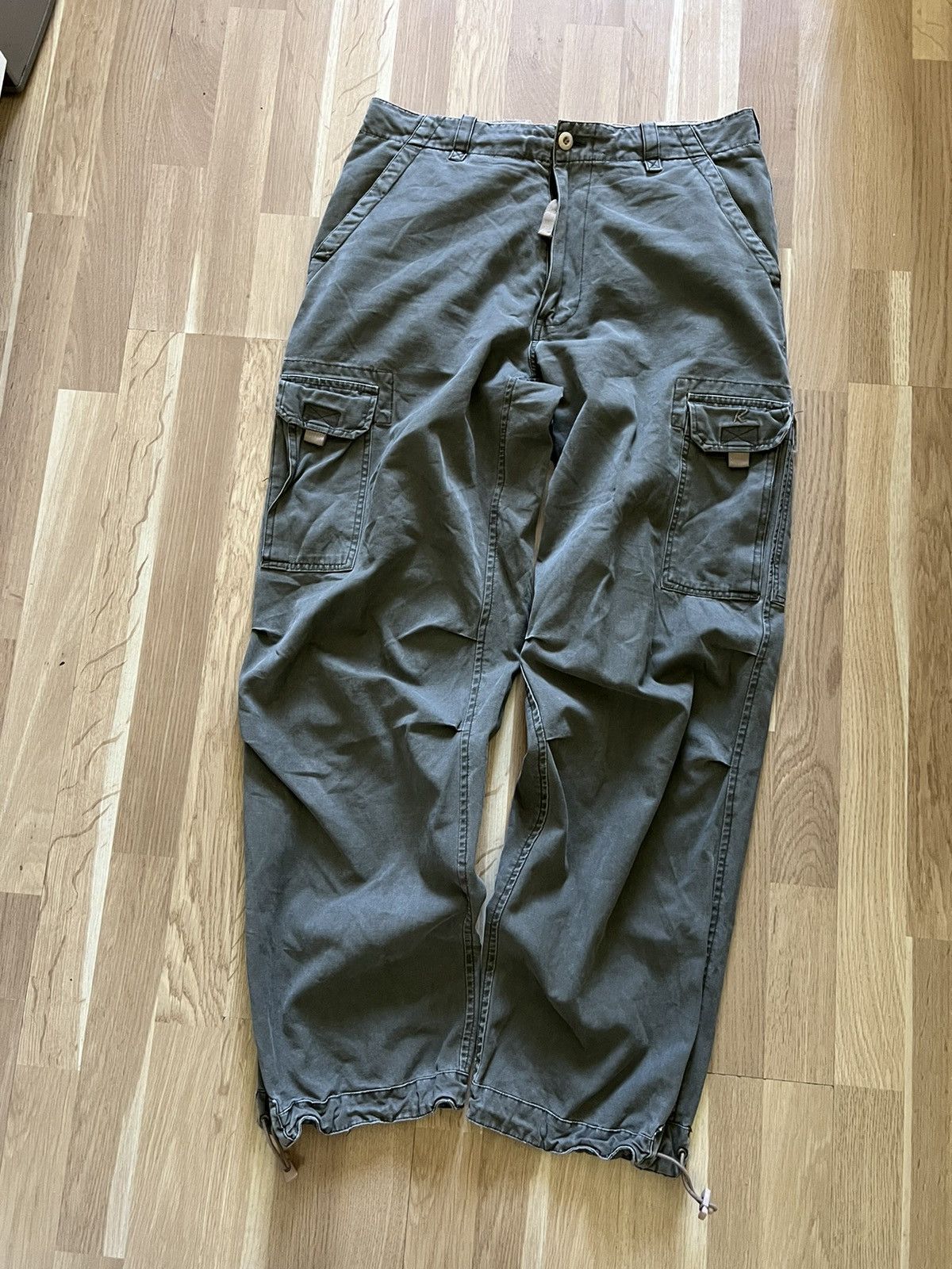 Japanese Brand × Vintage VINTAGE RICK OWENS STYLED CARGO MILITARY PANTS Y2K Size US 34 / EU 50 - 3 Thumbnail
