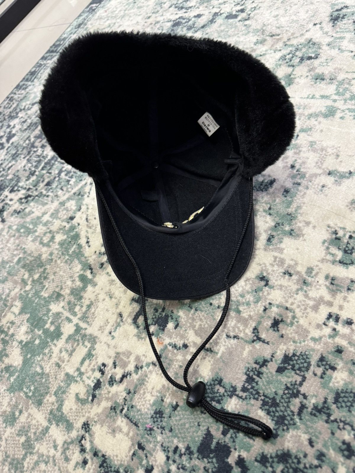 DAIWA VINTAGE 1980s DAIWA FISHING CAP HAT WITH EAR FLAP Size ONE SIZE - 6 Thumbnail