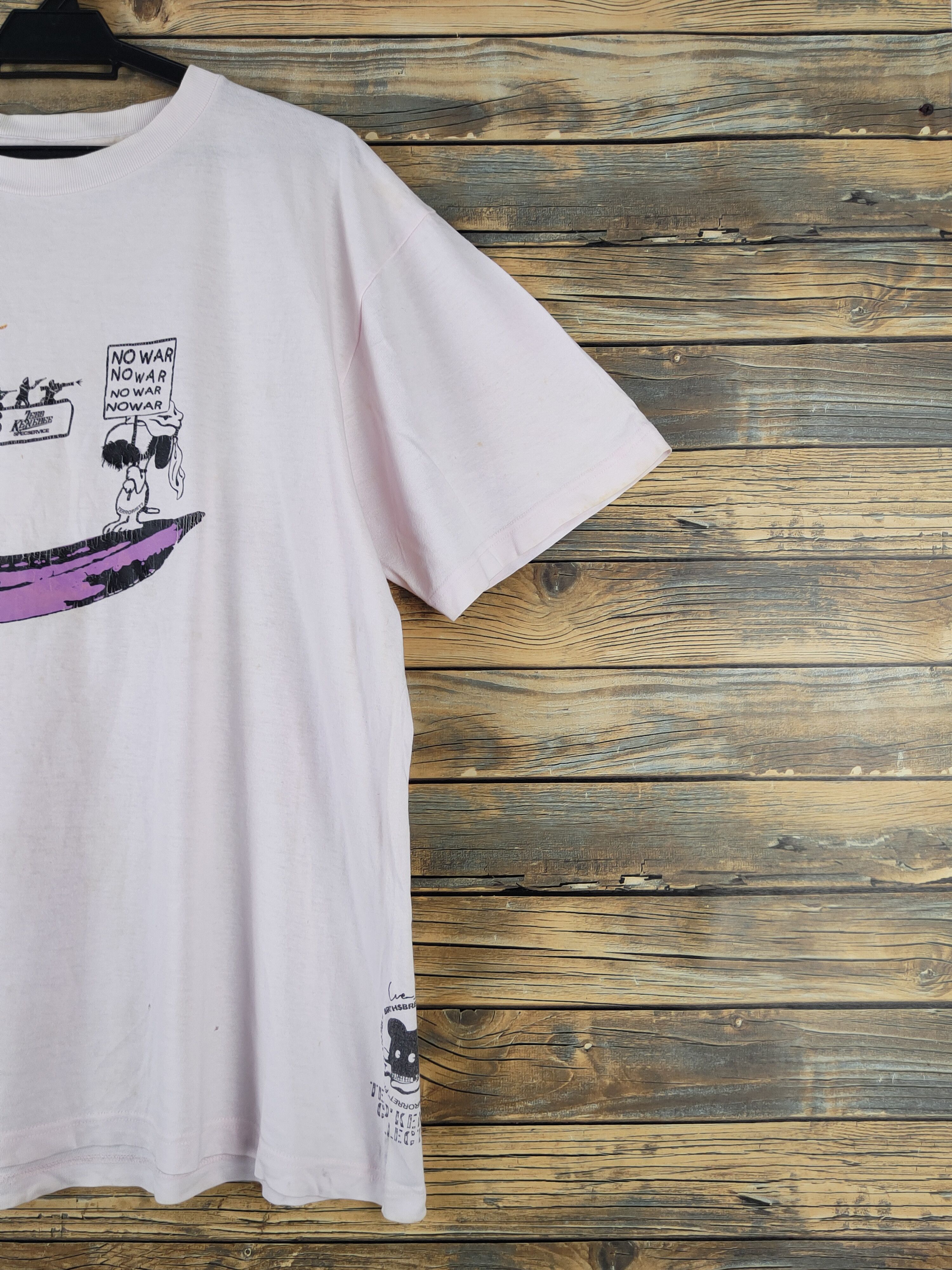 Japanese Brand DL Ted Keneddy White Short Sleeve T-shirt #1451 Size US XL / EU 56 / 4 - 7 Thumbnail