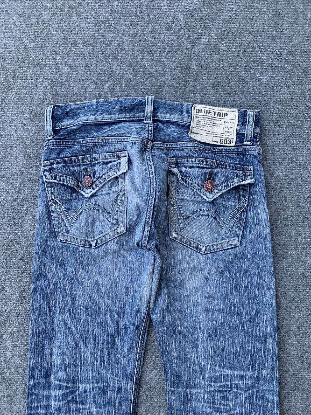 Edwin Flare Edwin 503 Blue Trip. This Edwin for sale Japan only💥 Size US 32 / EU 48 - 6 Thumbnail