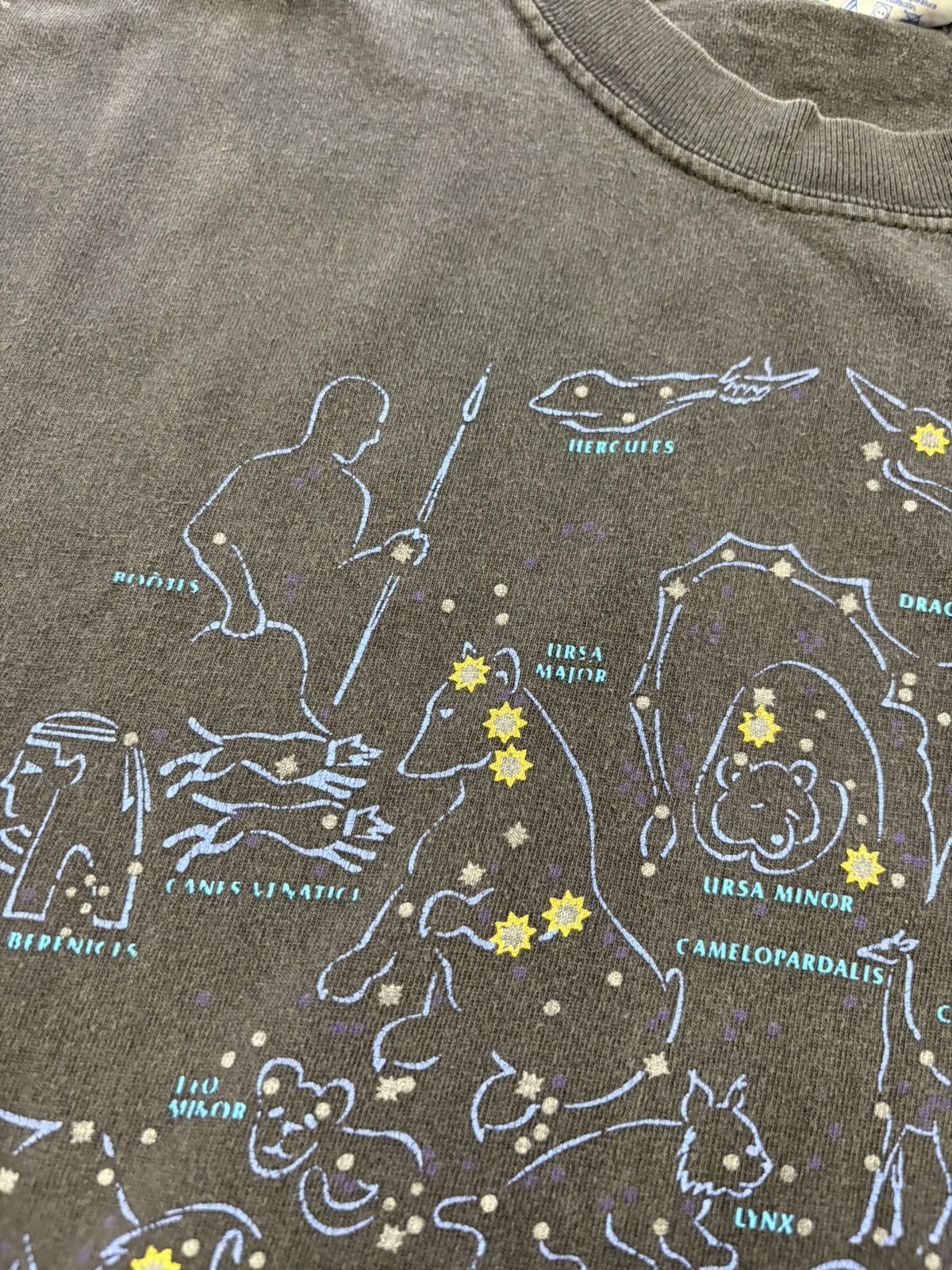 Vintage 2000 Starry Night Liberty Graphics Hanes Tee XL