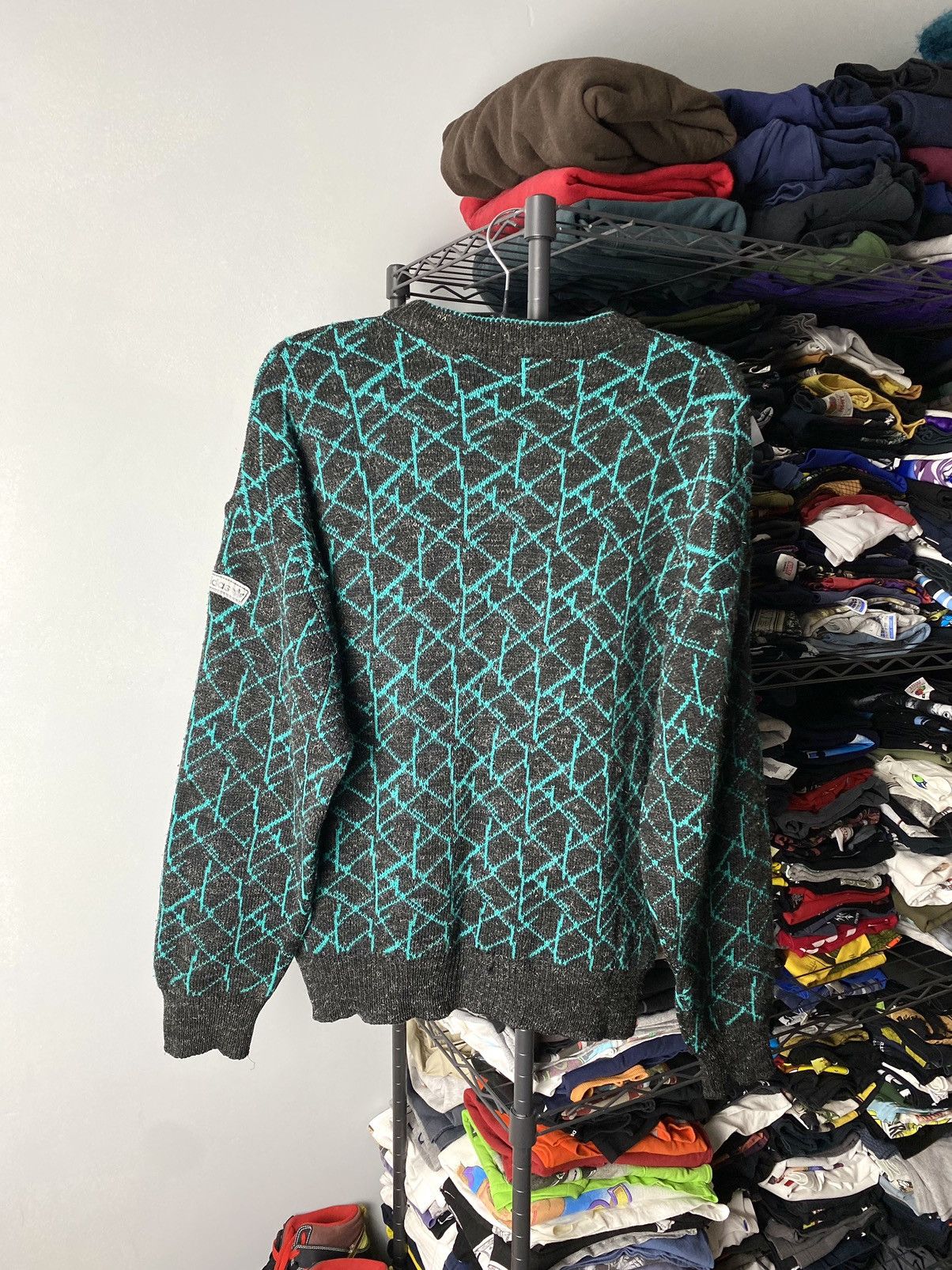 Adidas Rare! Vintage 80-90’s Adidas Equipment Knit Pattern Sweater Size US M / EU 48-50 / 2 - 9 Thumbnail