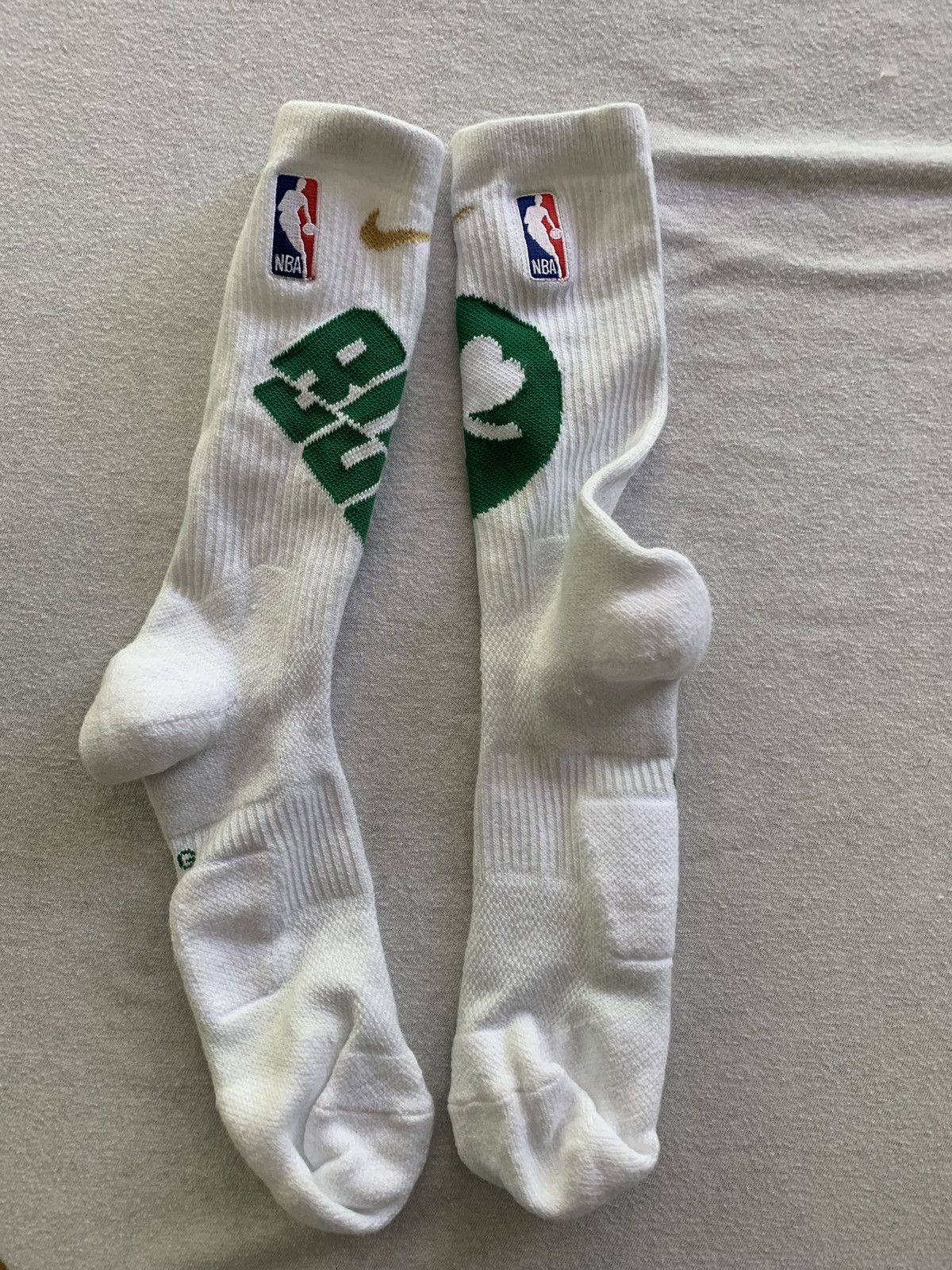 NBA Boston Celtics shorts and Celtic socks bundle!! Size US 31 - 4 Thumbnail