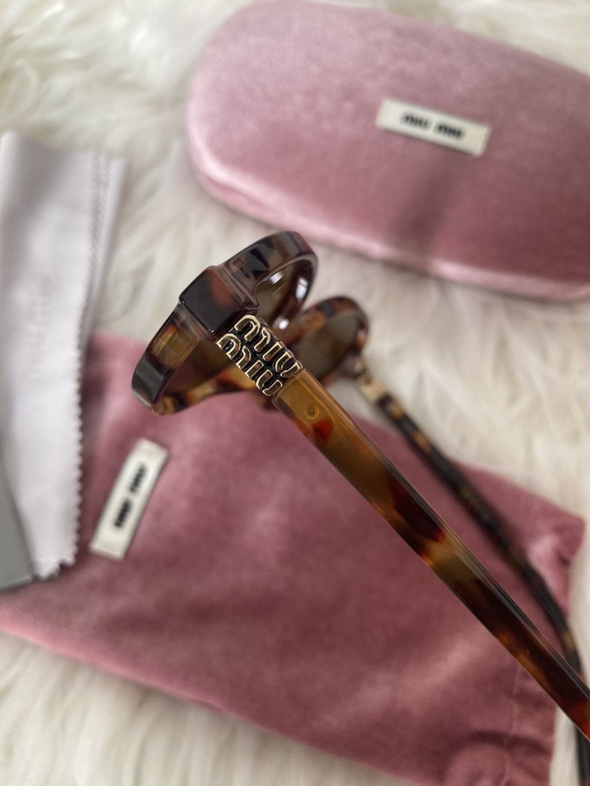 Miu Miu Miu Miu oval sunglasses Size ONE SIZE - 7 Thumbnail