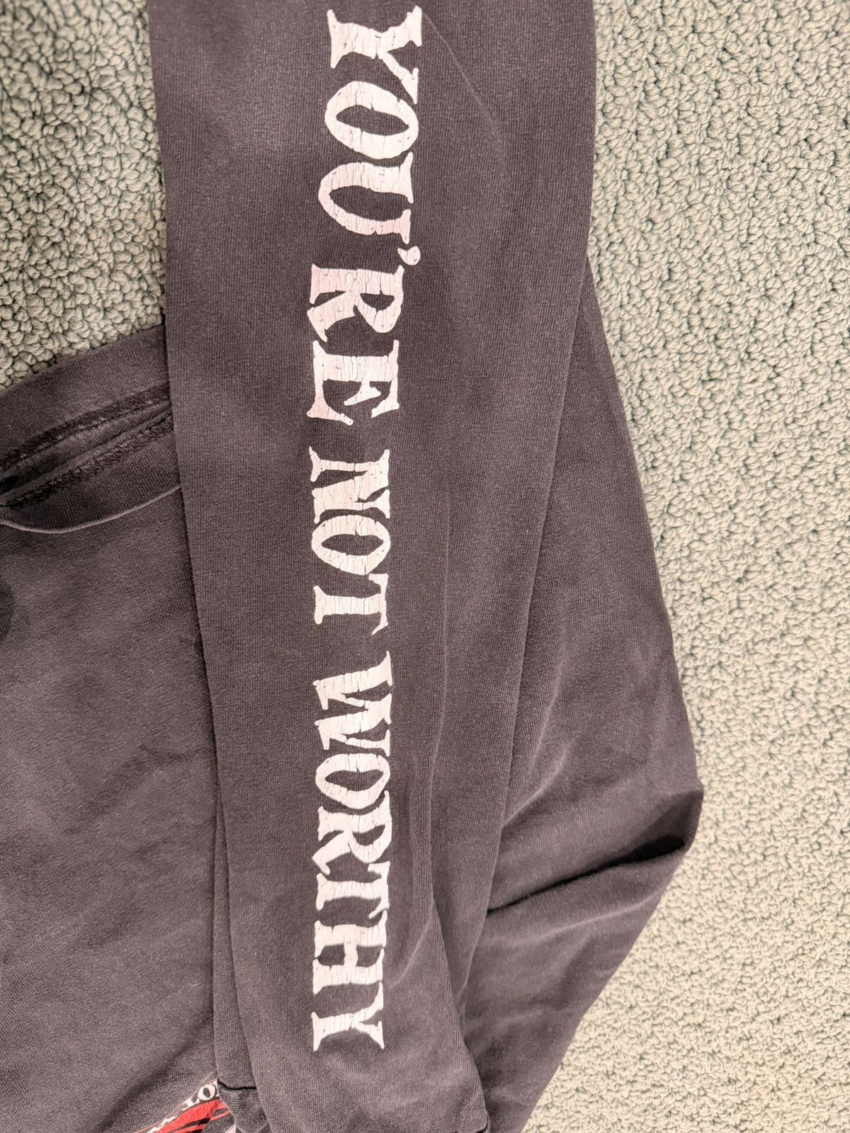 Vintage ARROGANT BASTARD ALE VINTAGE LONG SLEEVE Size US L / EU 52-54 / 3 - 4 Thumbnail