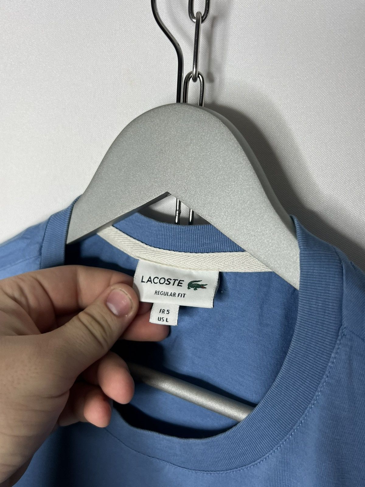 Lacoste 🐊Lacoste Big Logo Luxury T-Shirt Tee Short Sleeve🐊 Size US L / EU 52-54 / 3 - 7 Thumbnail